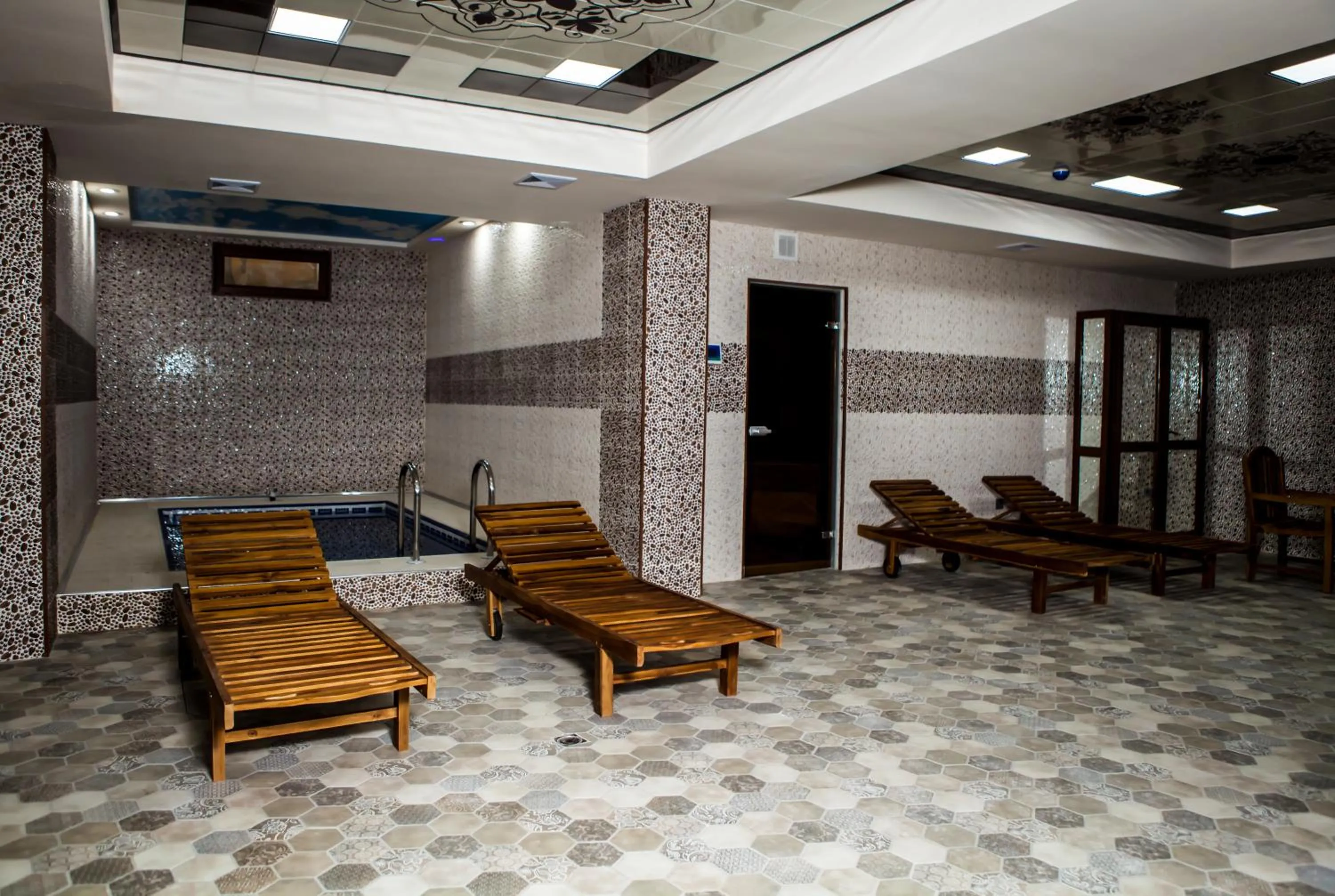 Sauna in Azalea Hotel Baku