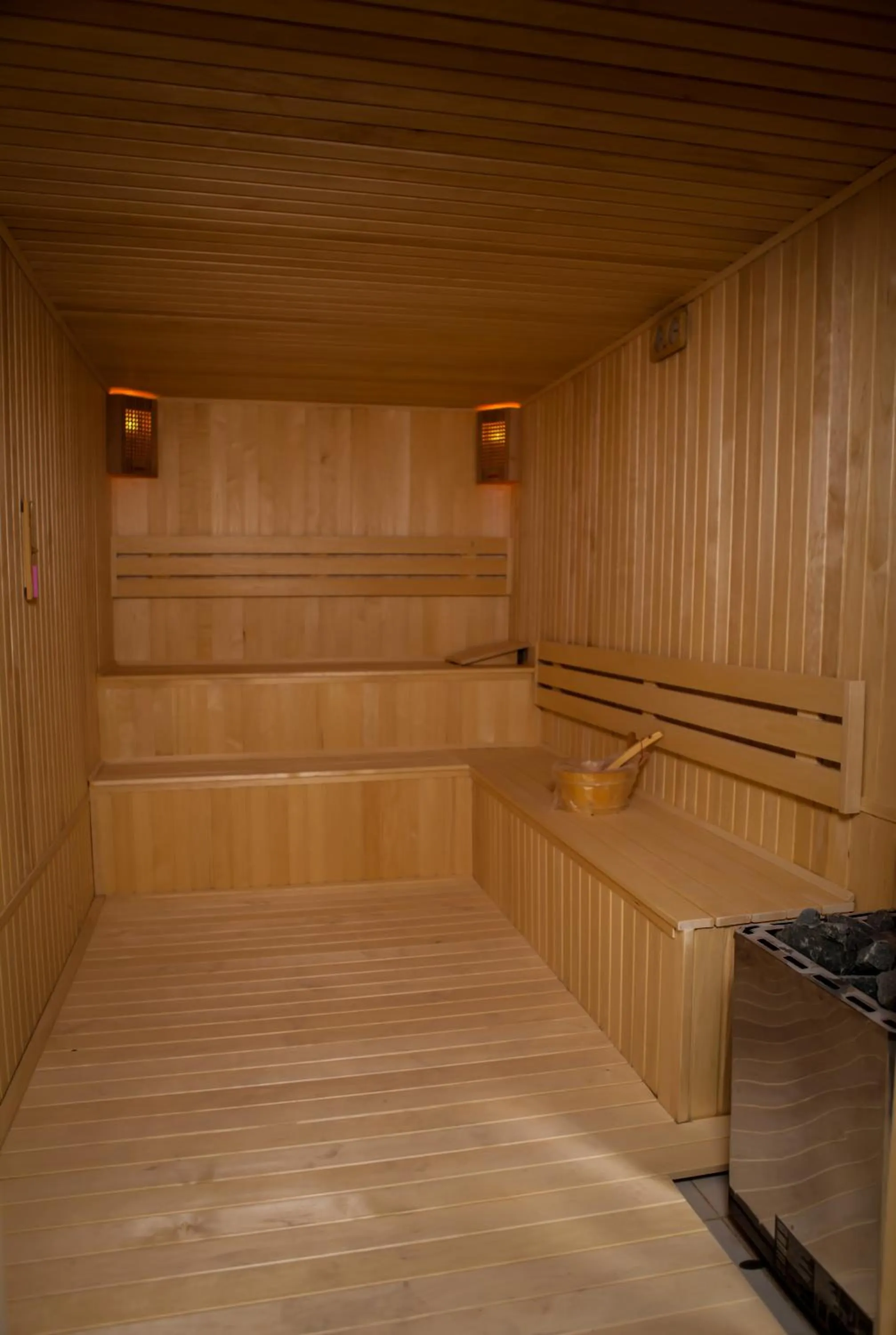 Sauna in Azalea Hotel Baku