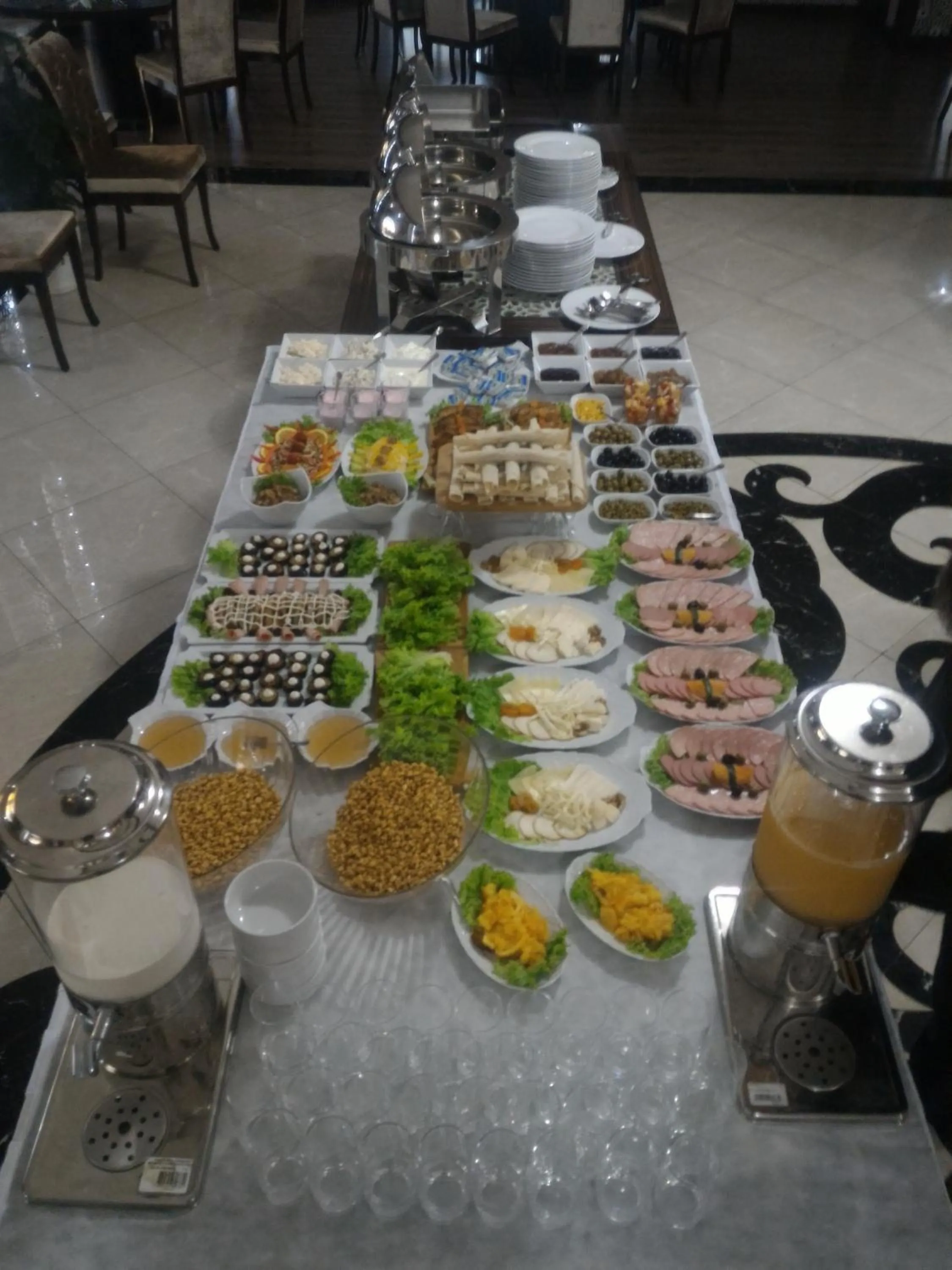 Breakfast in Azalea Hotel Baku