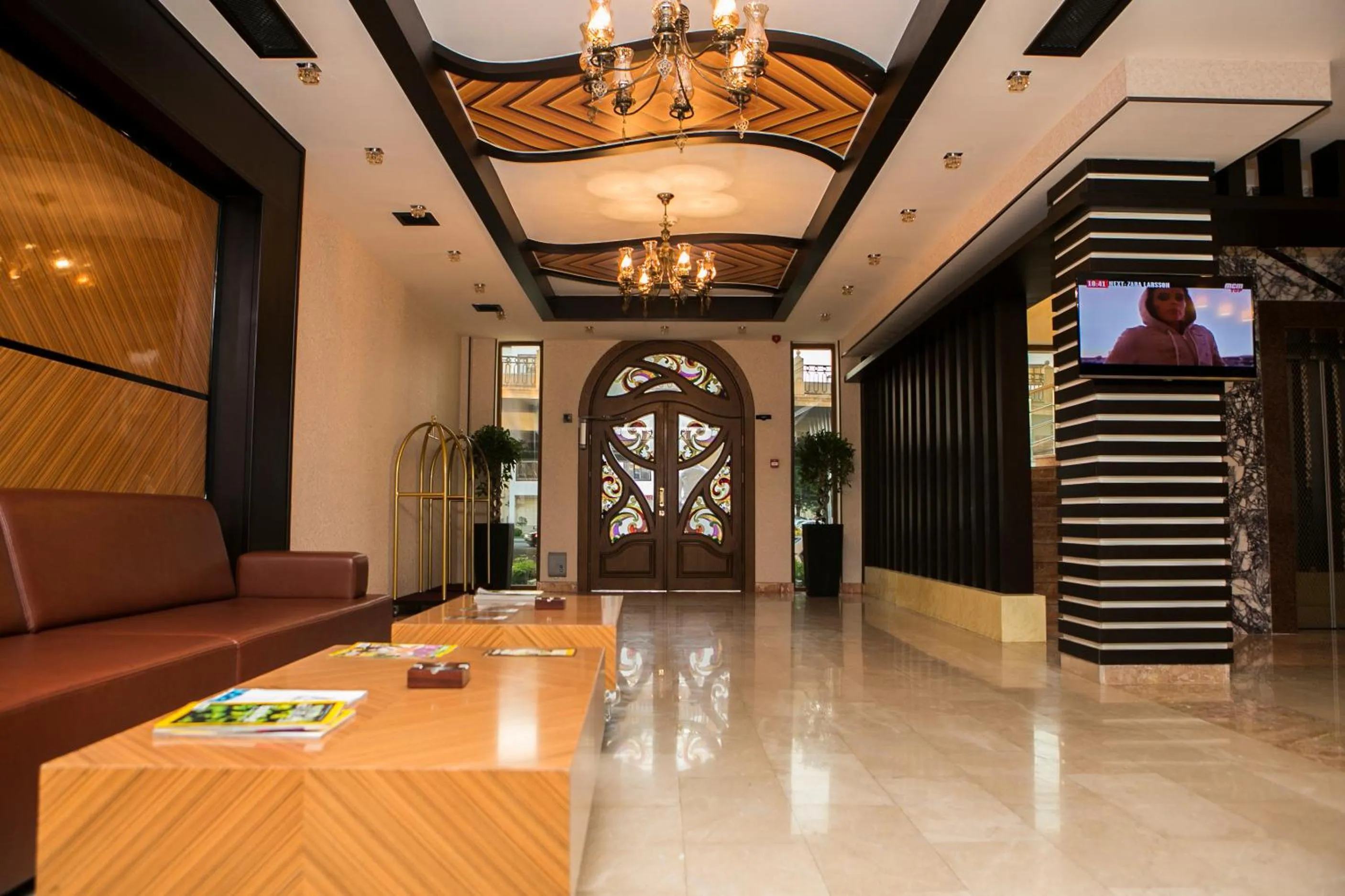 Lobby or reception in Azalea Hotel Baku