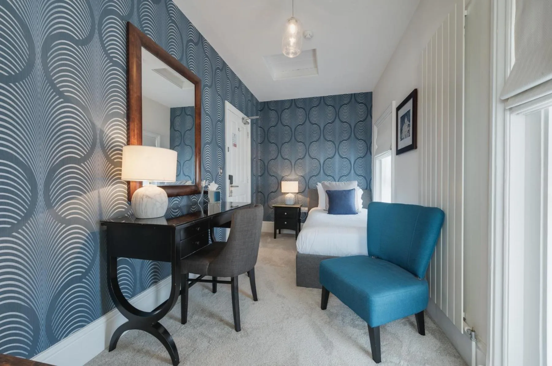 Seating area, Bed in Stattons Boutique Hotel & Restaurant