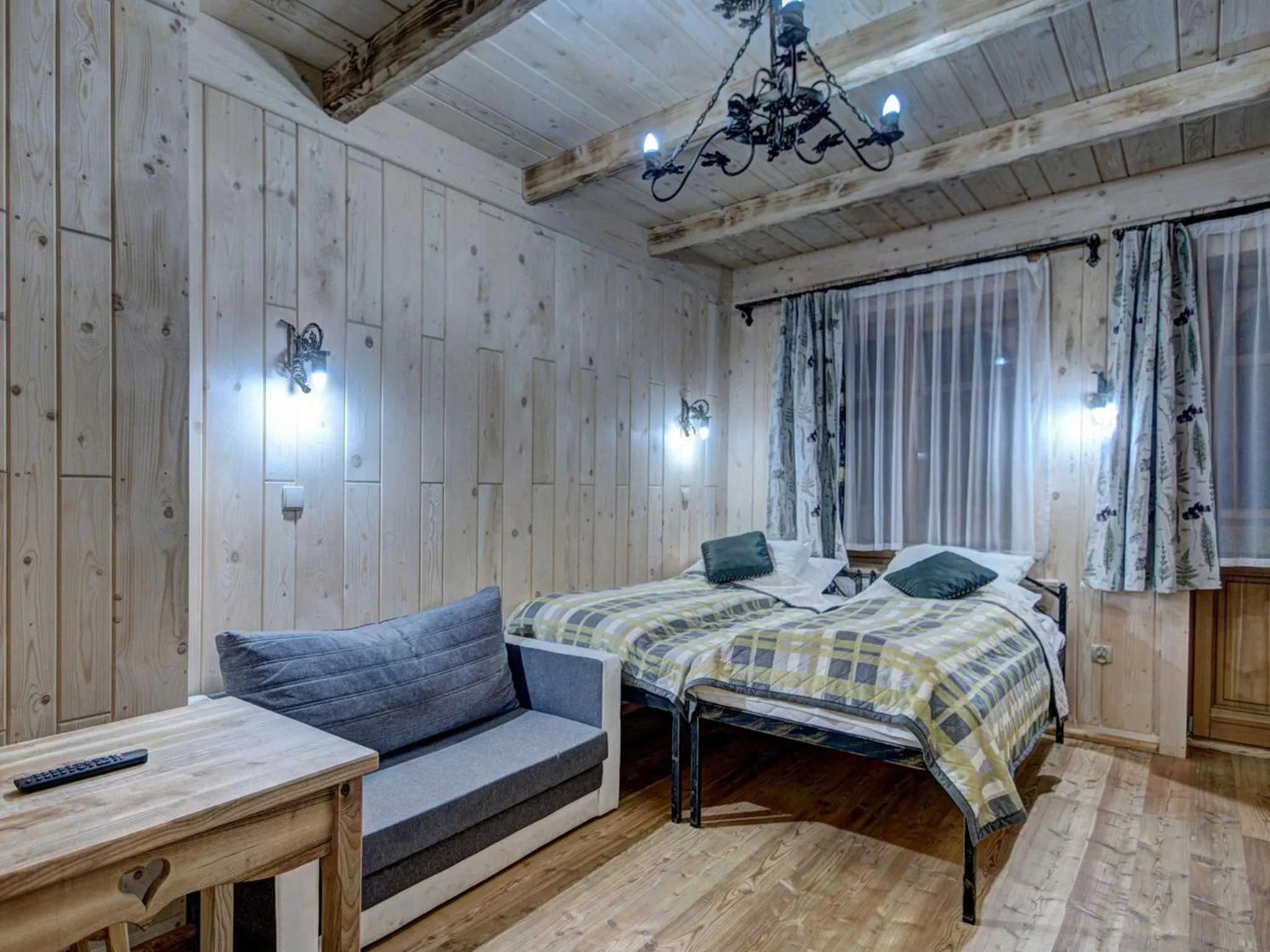 Photo of the whole room, Bed in Pokoje Gościnne Światłomir