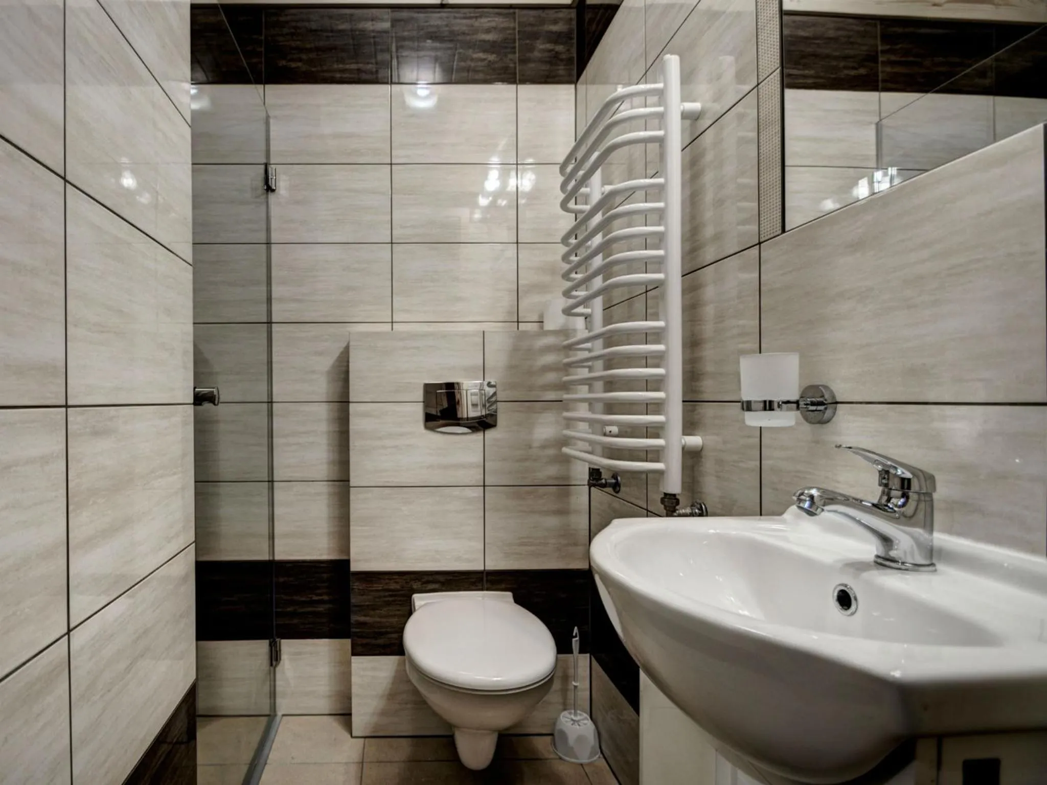 Bathroom in Pokoje Gościnne Światłomir