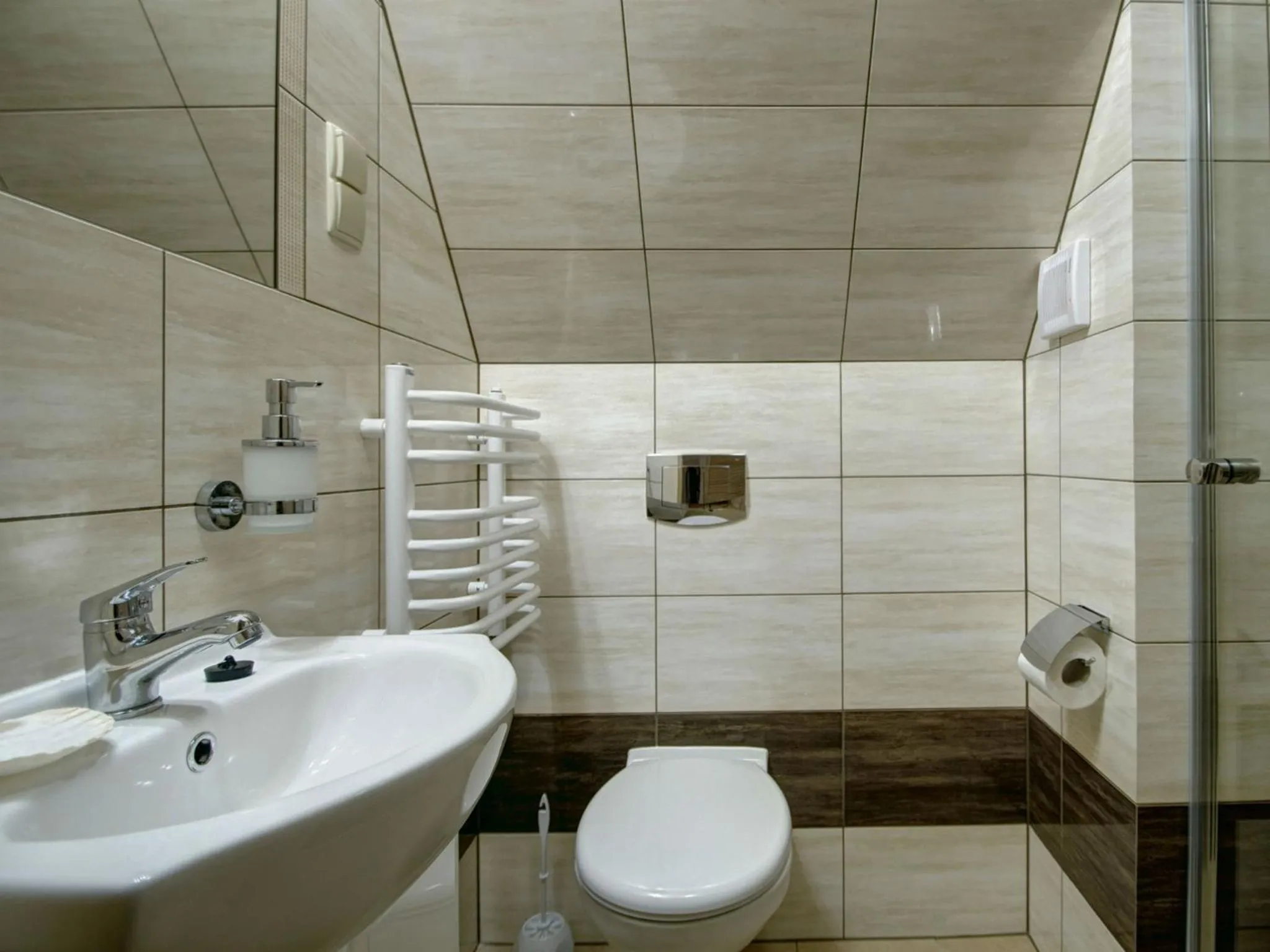 Bathroom in Pokoje Gościnne Światłomir