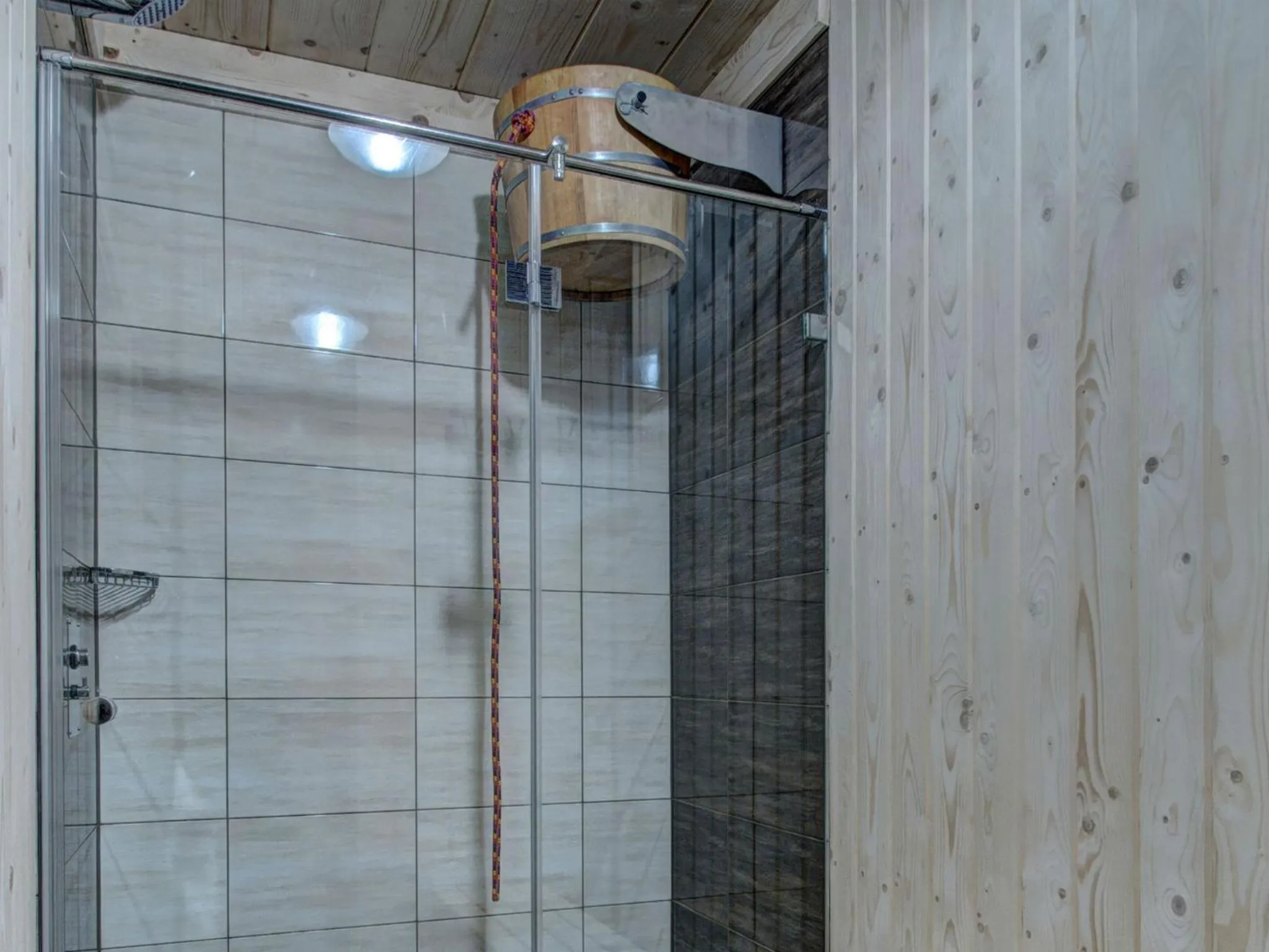 Sauna in Pokoje Gościnne Światłomir