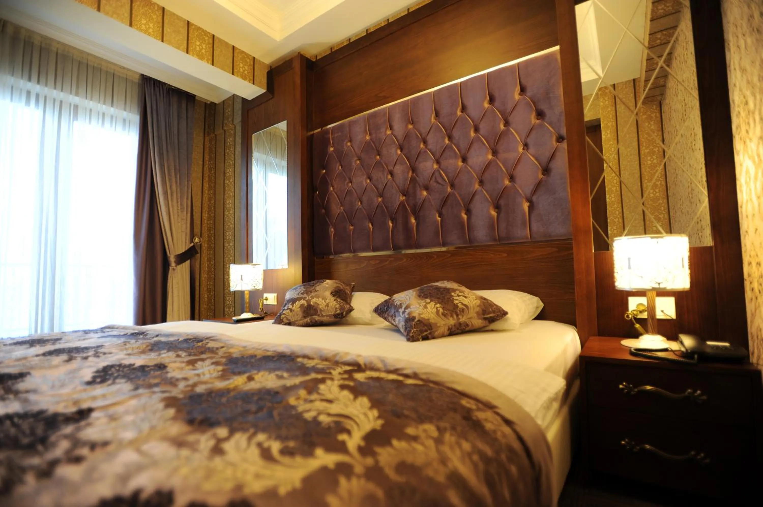 Bed in Vurna Butik Hotel