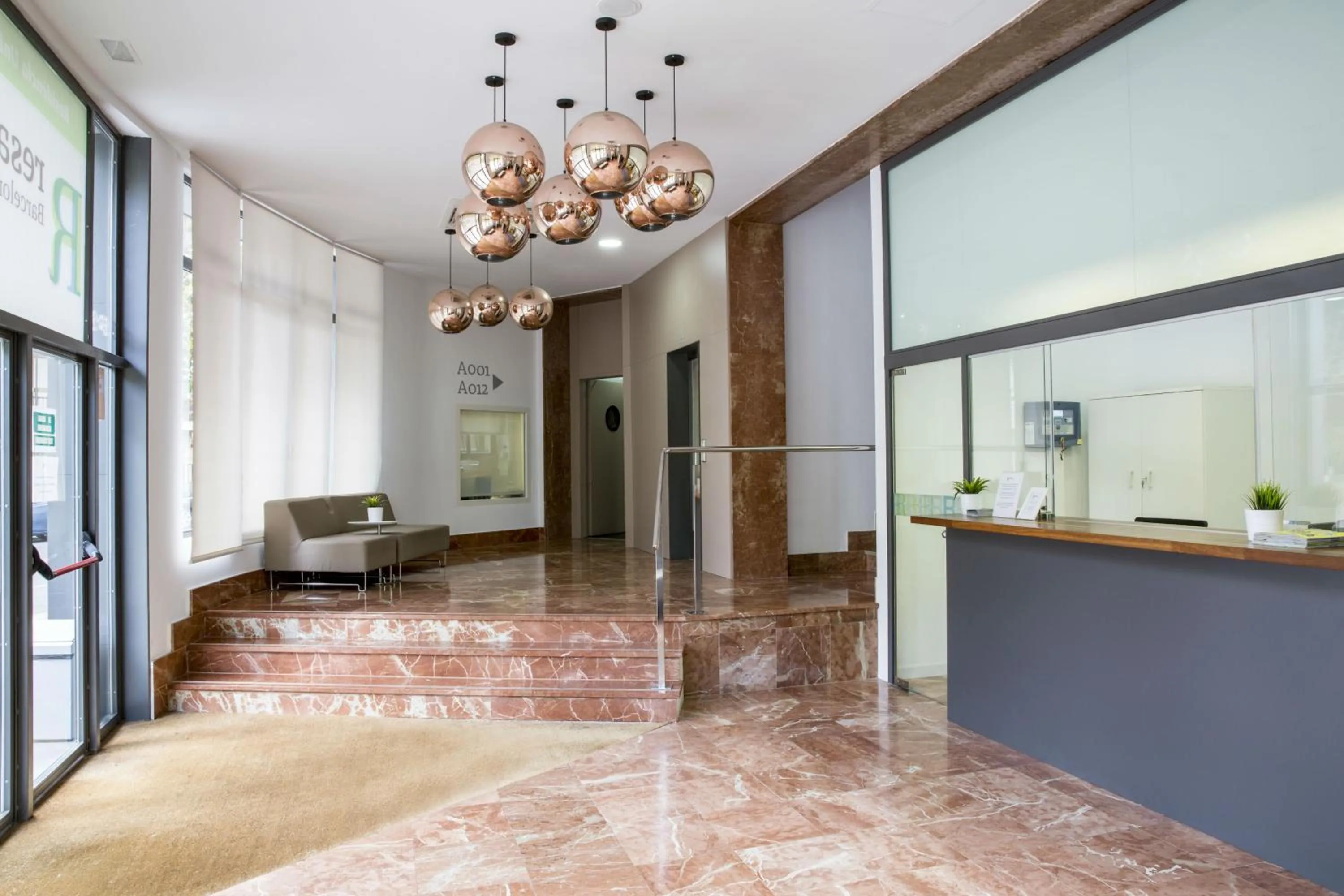 Lobby or reception in Residencia Universitaria Resa Barcelona Diagonal
