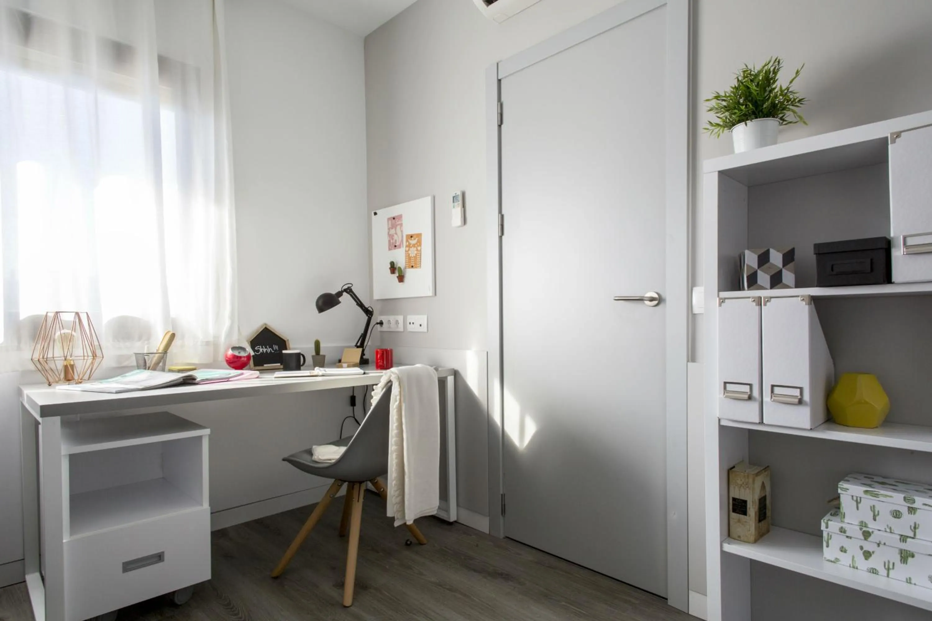 Seating area in Residencia Universitaria Resa Barcelona Diagonal