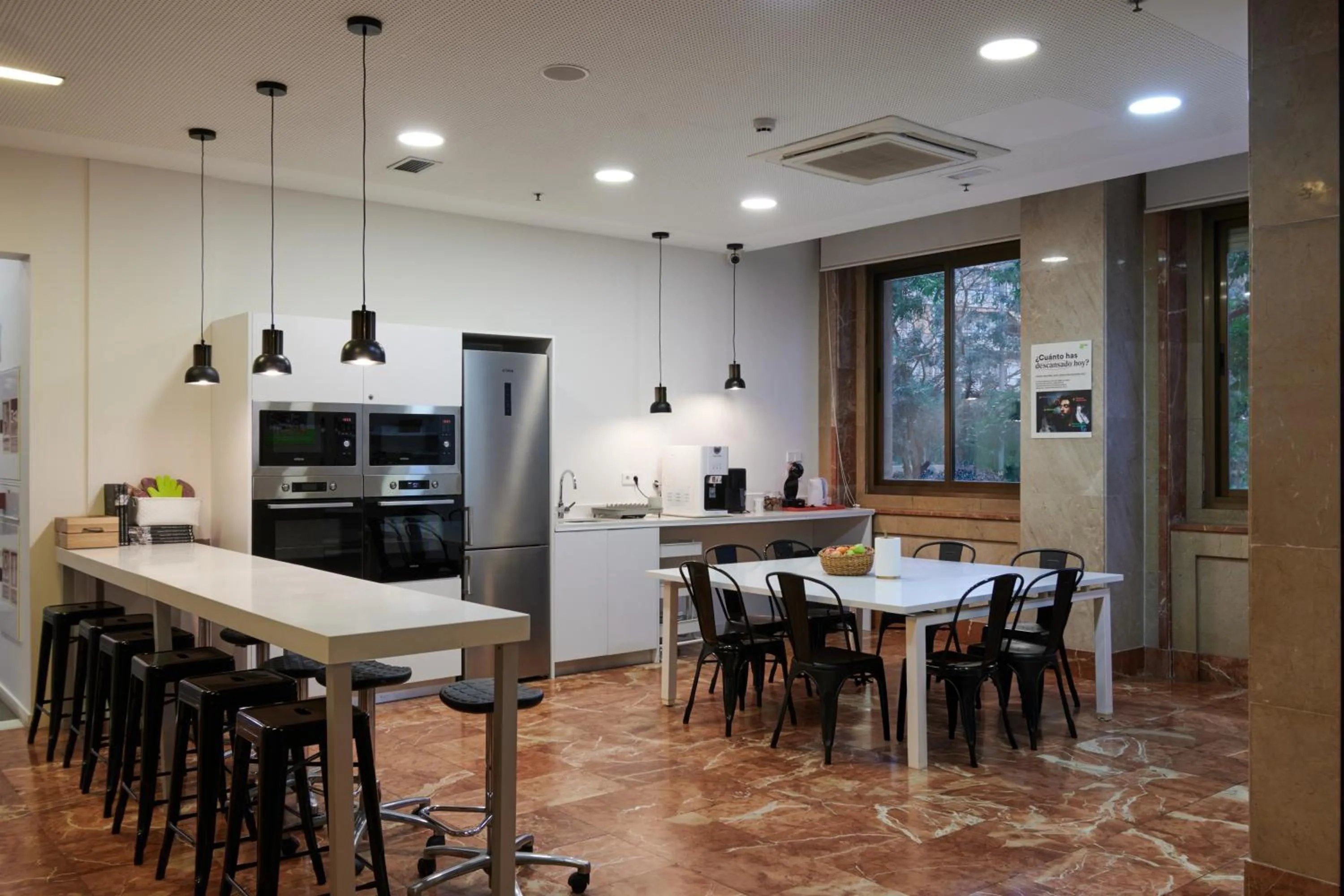 Living room in Residencia Universitaria Resa Barcelona Diagonal