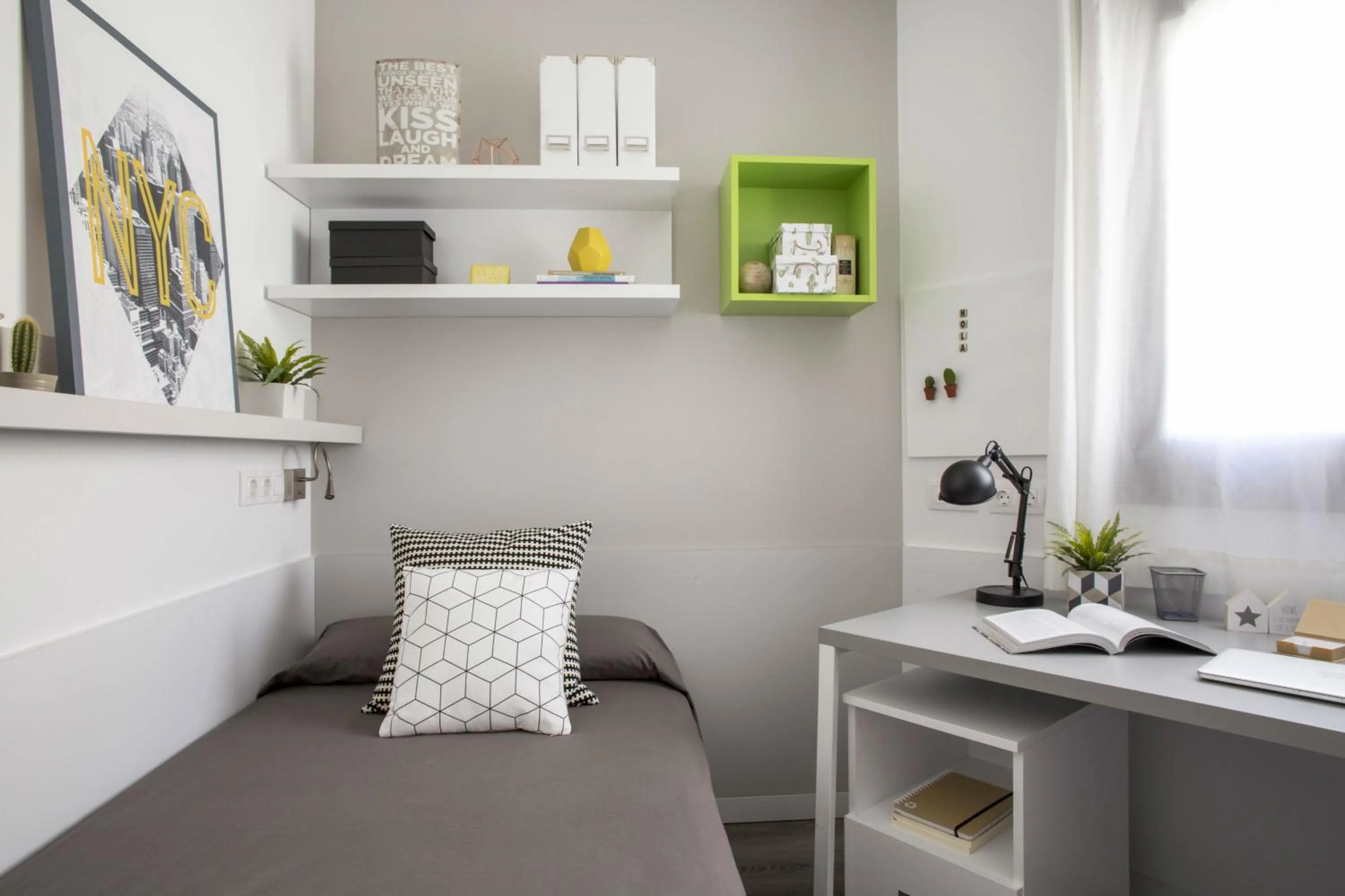 Bedroom in Residencia Universitaria Resa Barcelona Diagonal