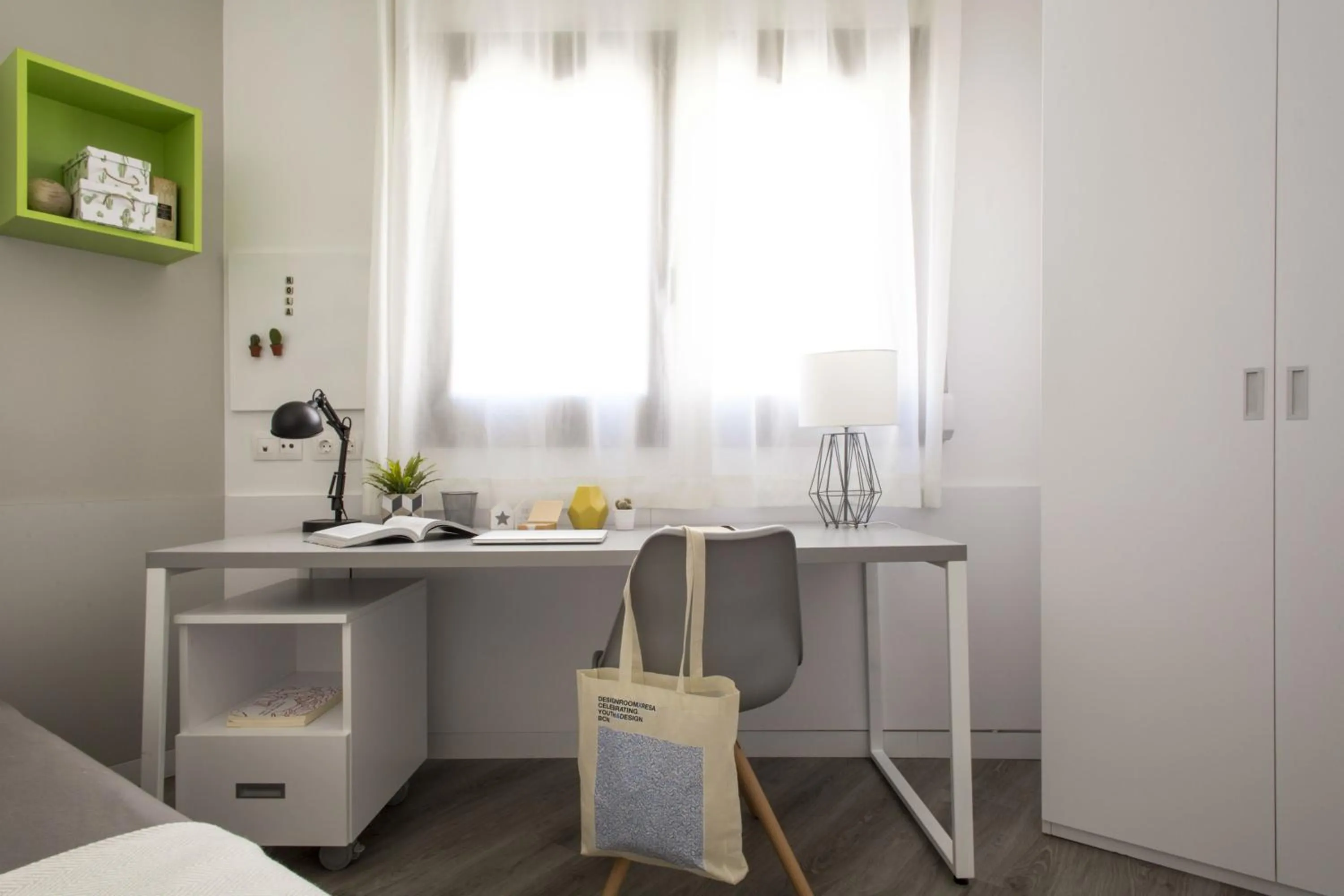 Seating area in Residencia Universitaria Resa Barcelona Diagonal