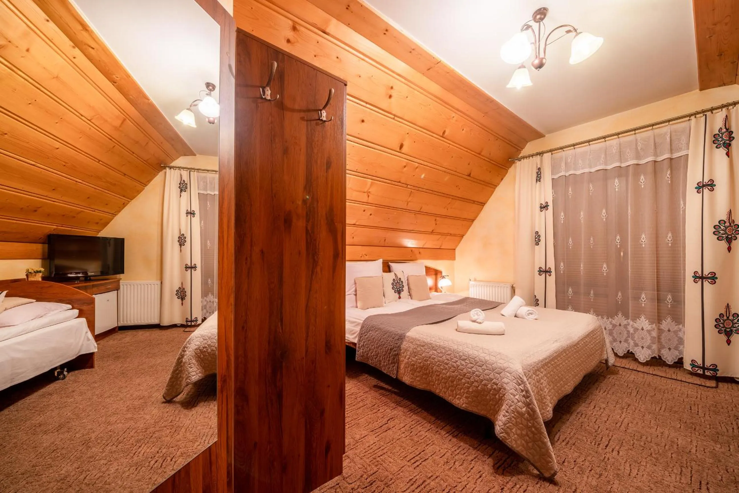 Photo of the whole room, Bed in Willa u Zwijaczy