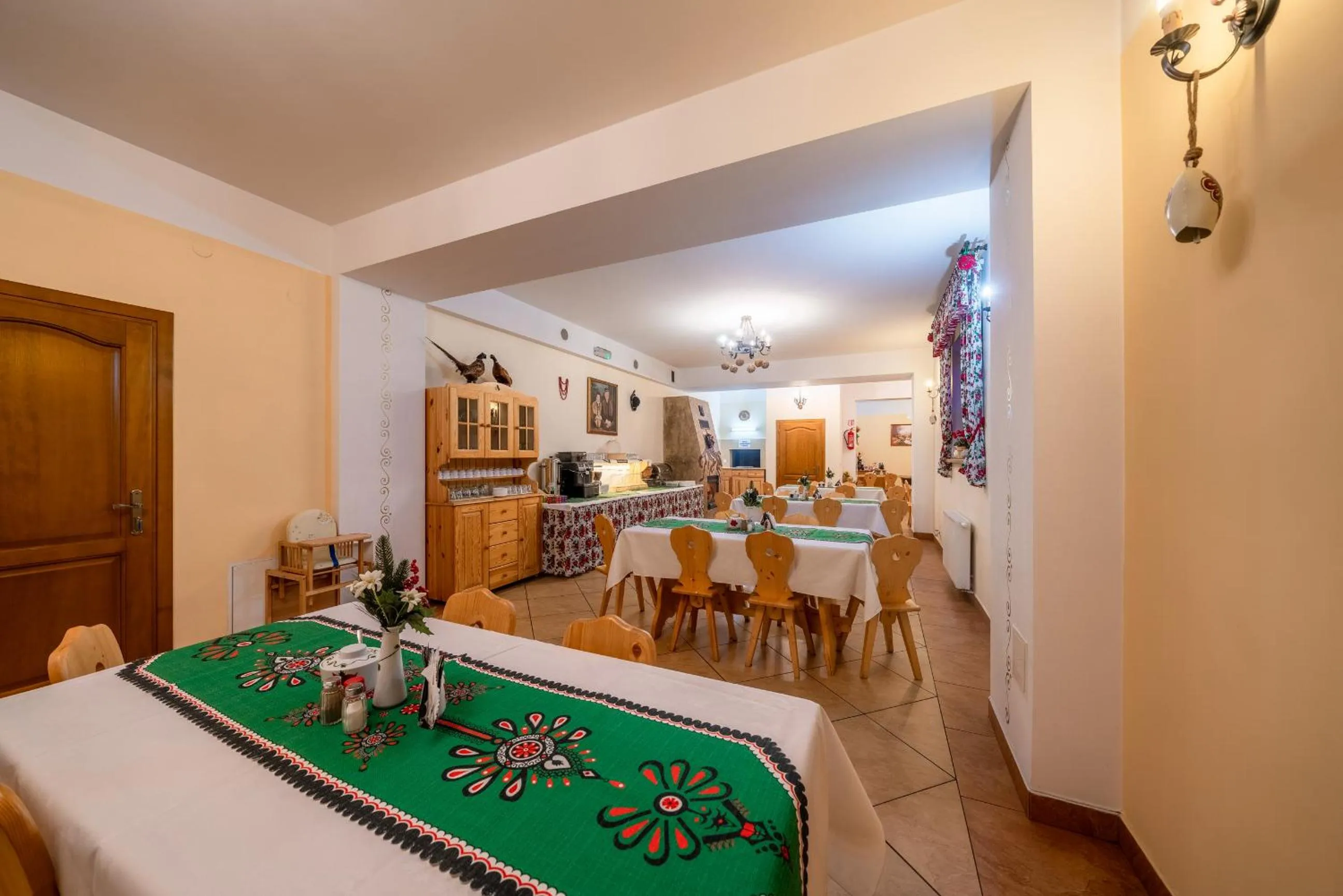 Dining area in Willa u Zwijaczy