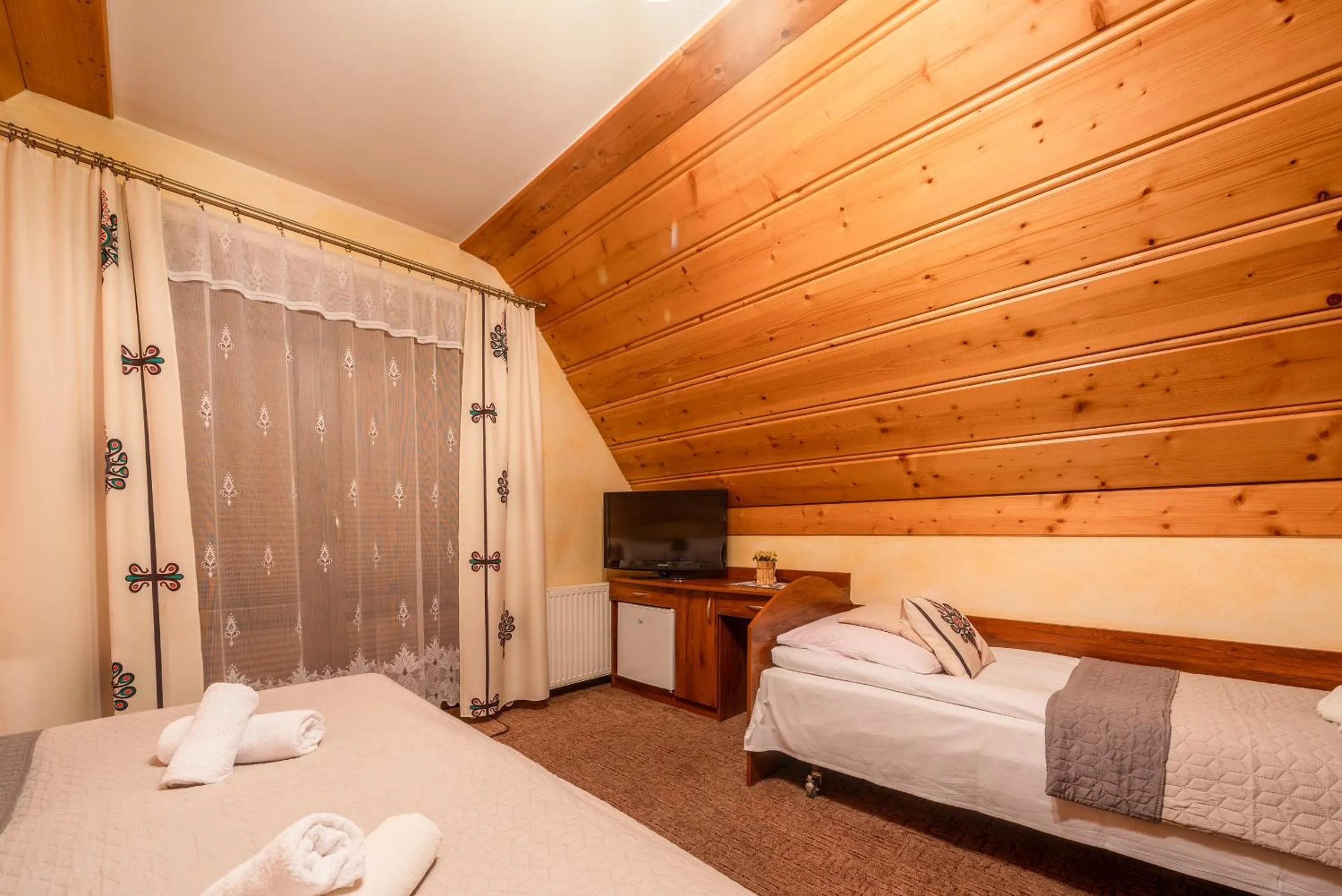 Photo of the whole room, Bed in Willa u Zwijaczy