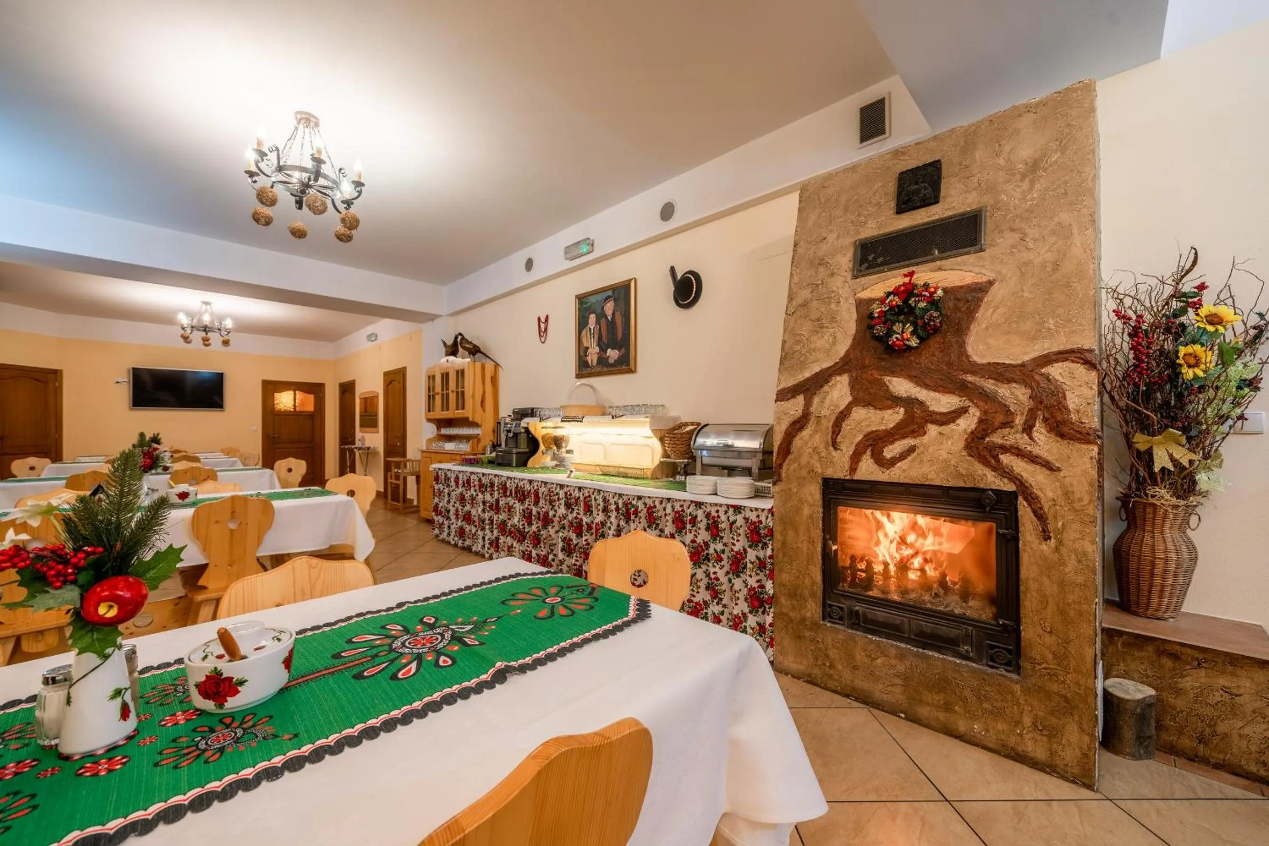 Living room in Willa u Zwijaczy