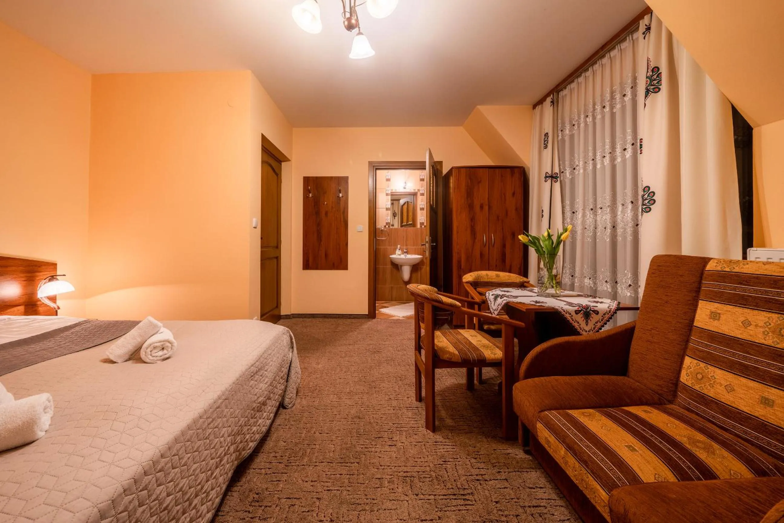 Photo of the whole room, Bed in Willa u Zwijaczy