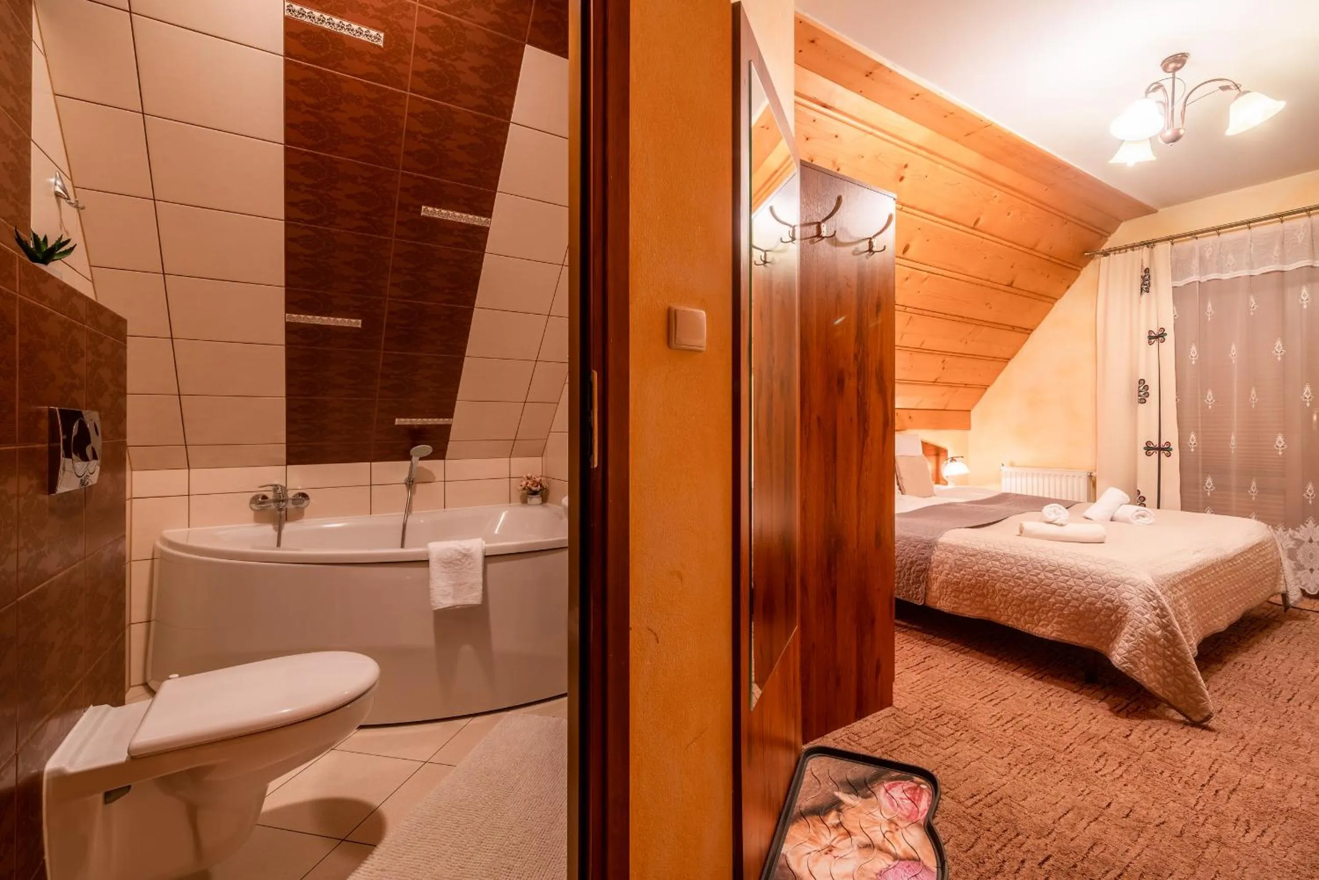 Bed in Willa u Zwijaczy