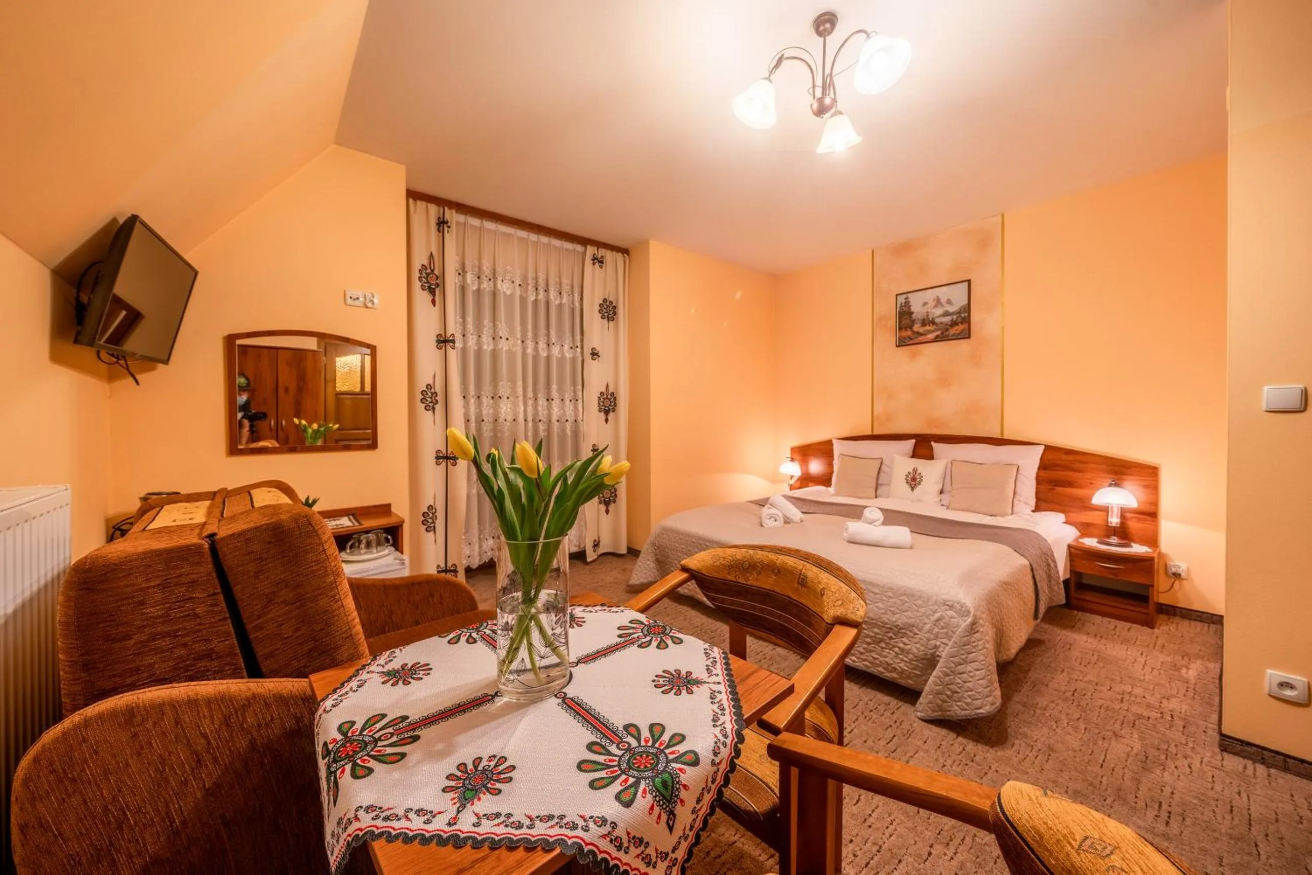 Bed in Willa u Zwijaczy