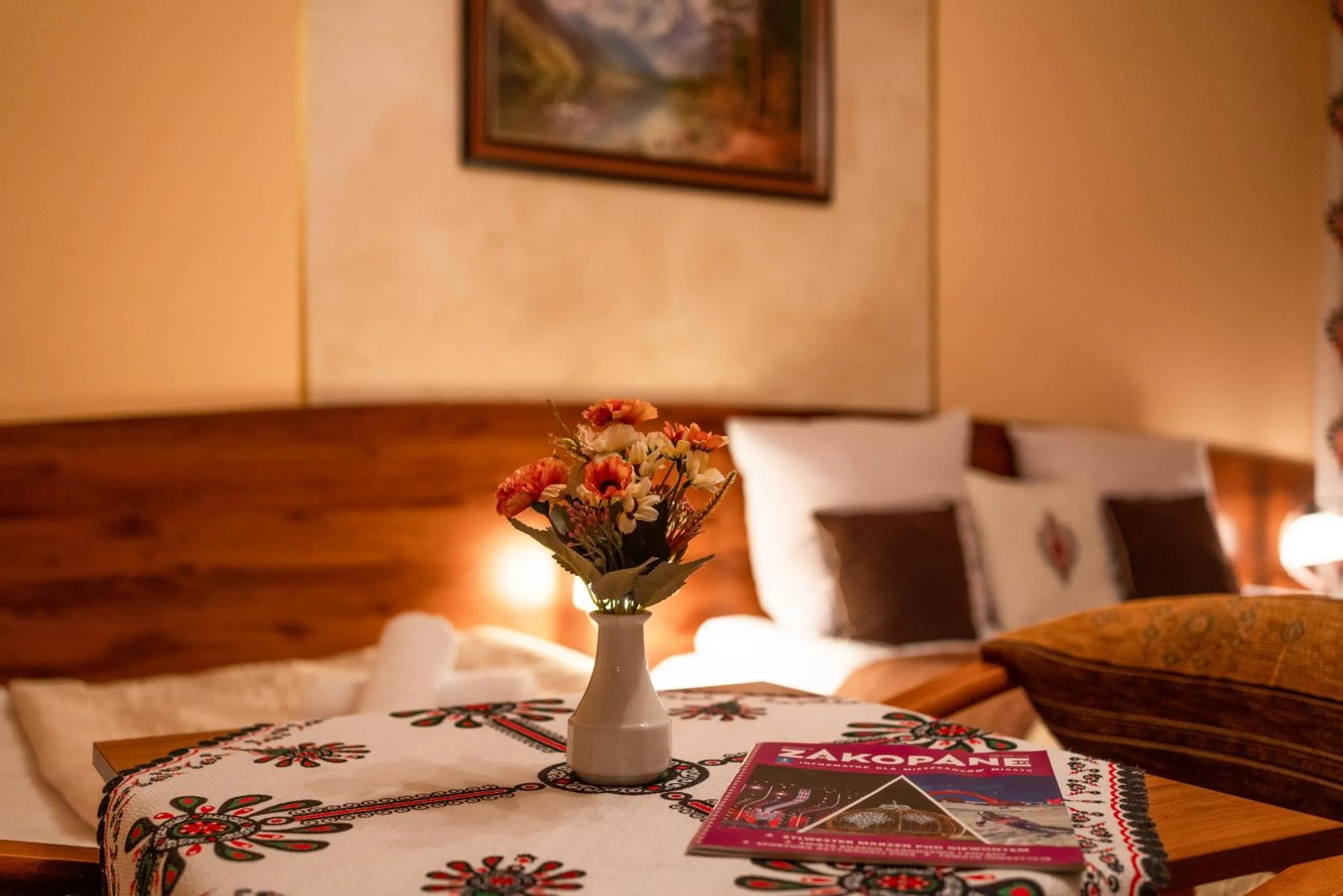 Bedroom, Bed in Willa u Zwijaczy