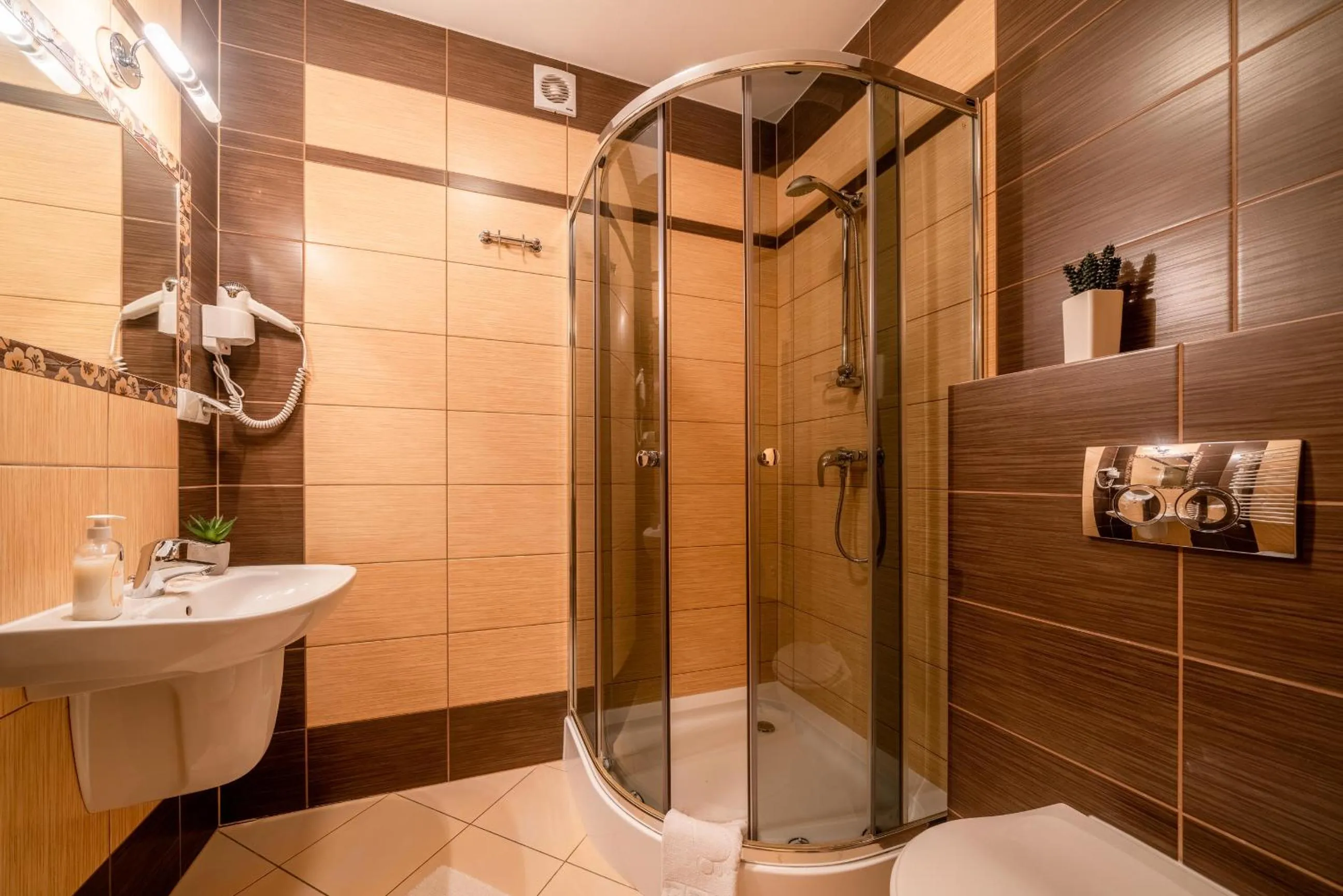 Shower in Willa u Zwijaczy