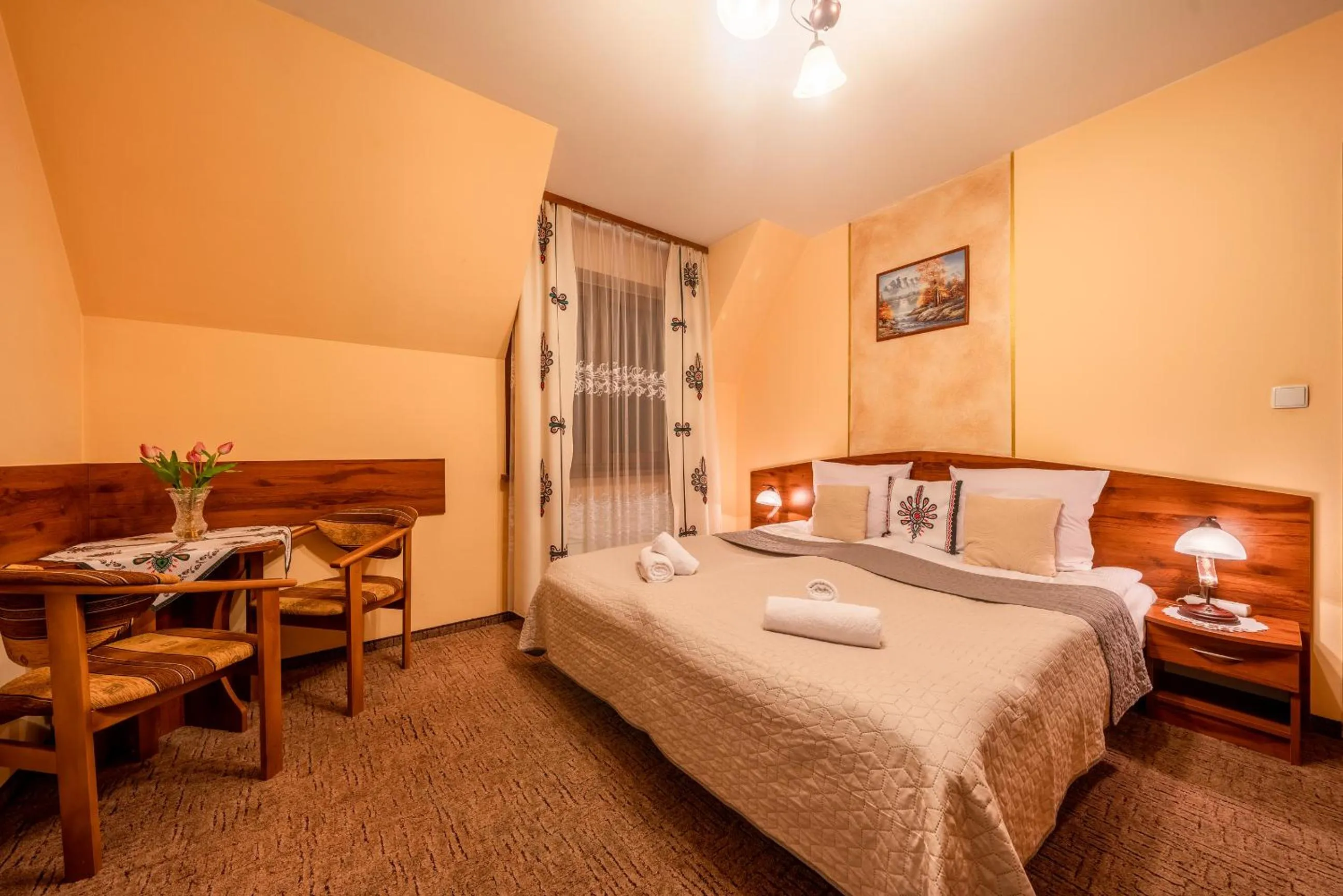 Photo of the whole room, Bed in Willa u Zwijaczy