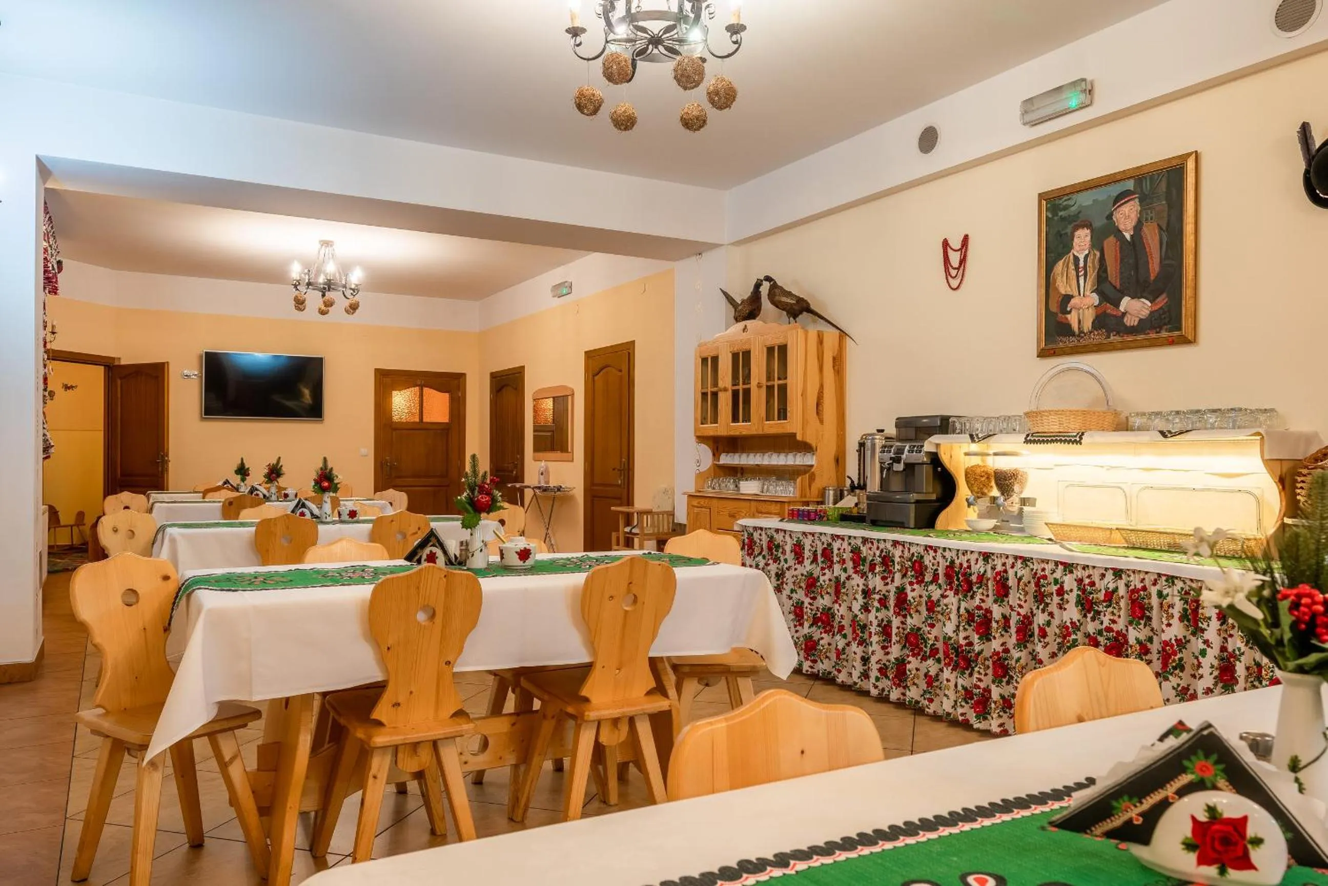 Dining area in Willa u Zwijaczy