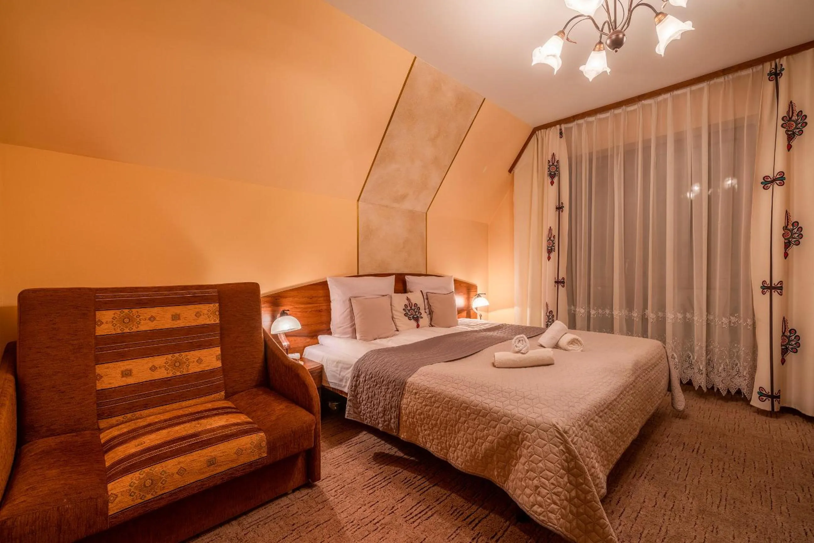 Photo of the whole room, Bed in Willa u Zwijaczy