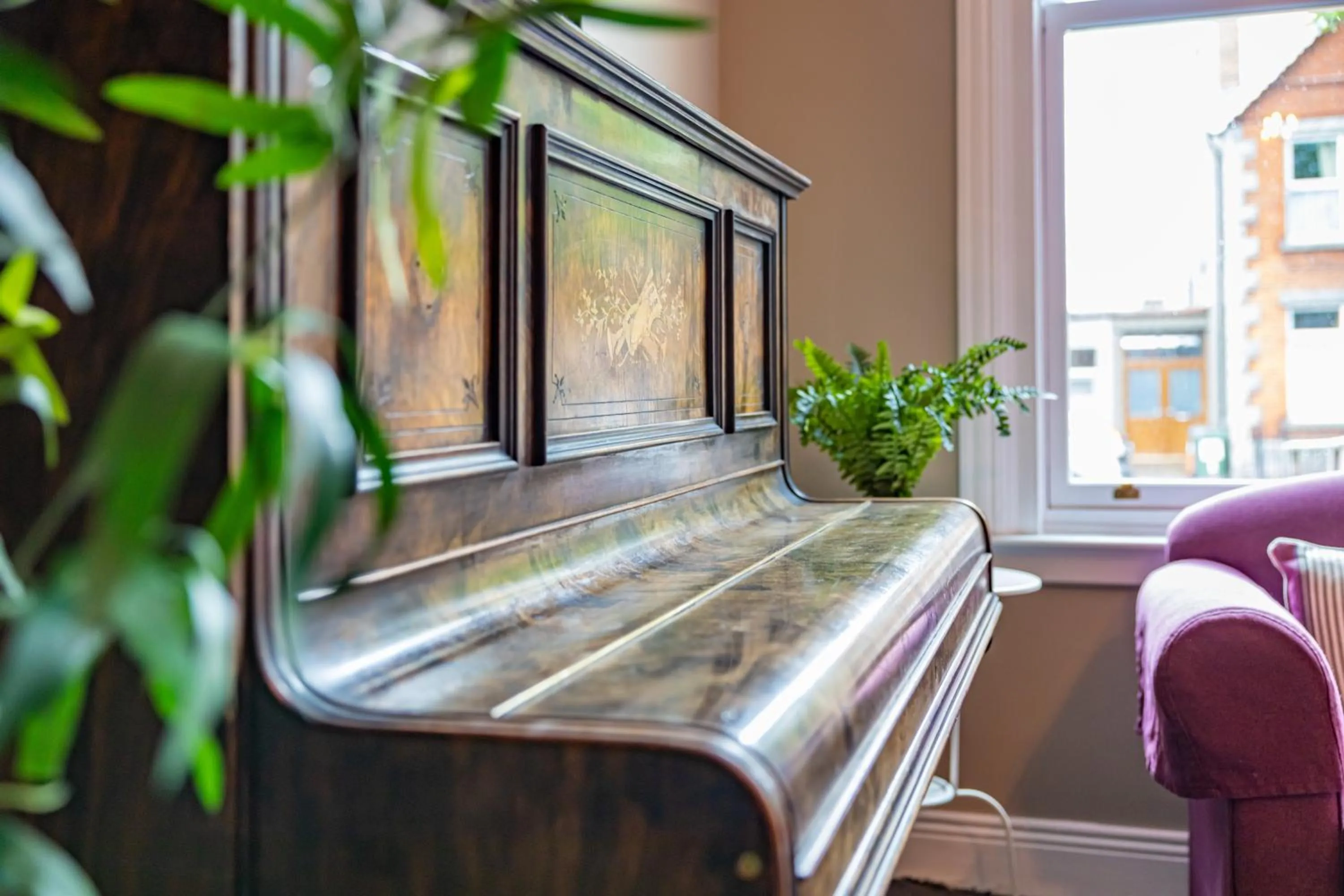 Living room in Egans House