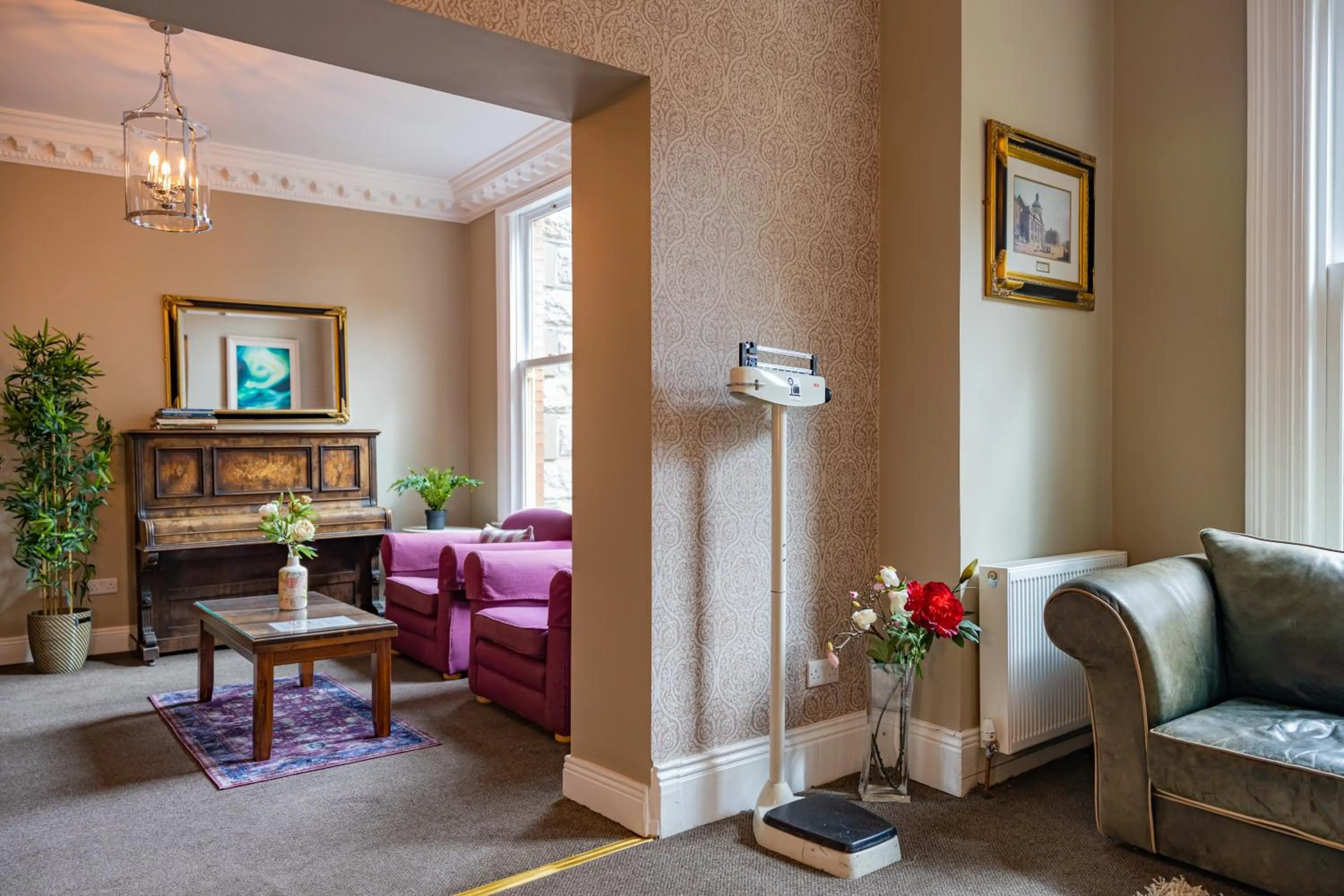 Living room in Egans House