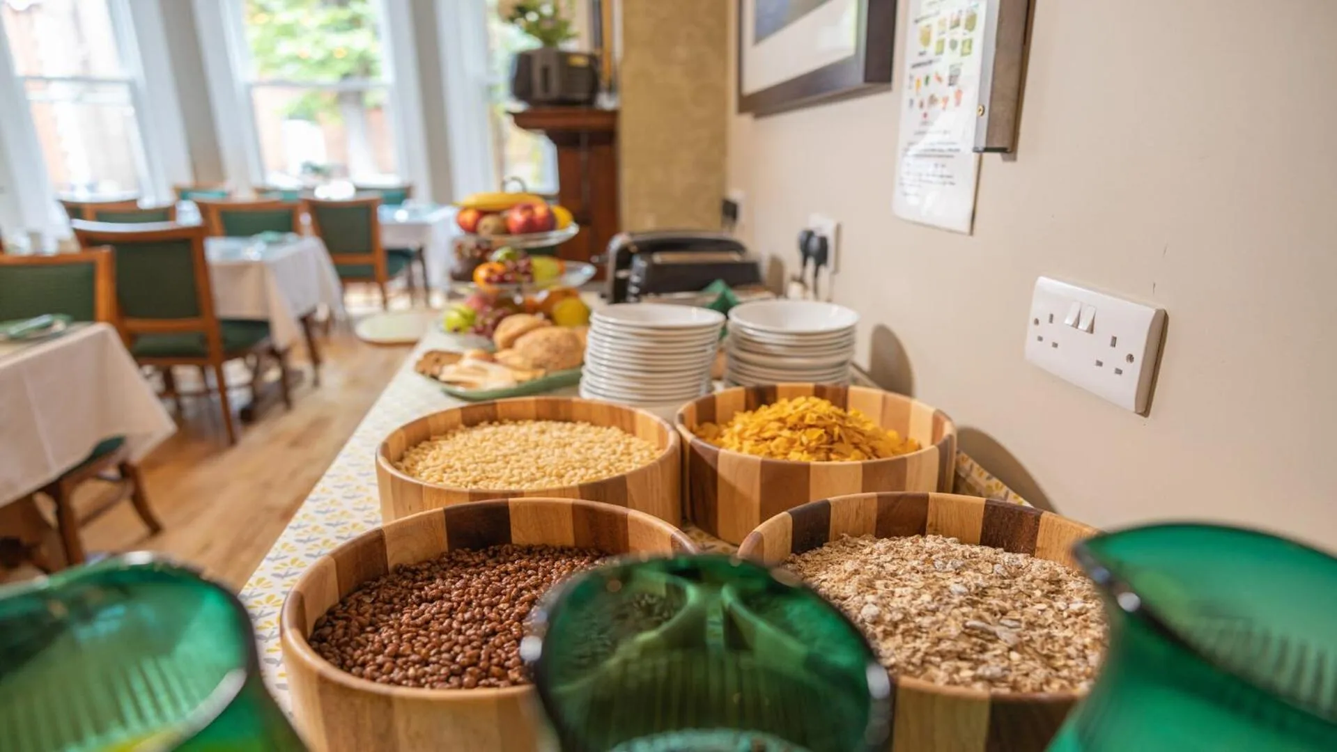Dining area in Egans House
