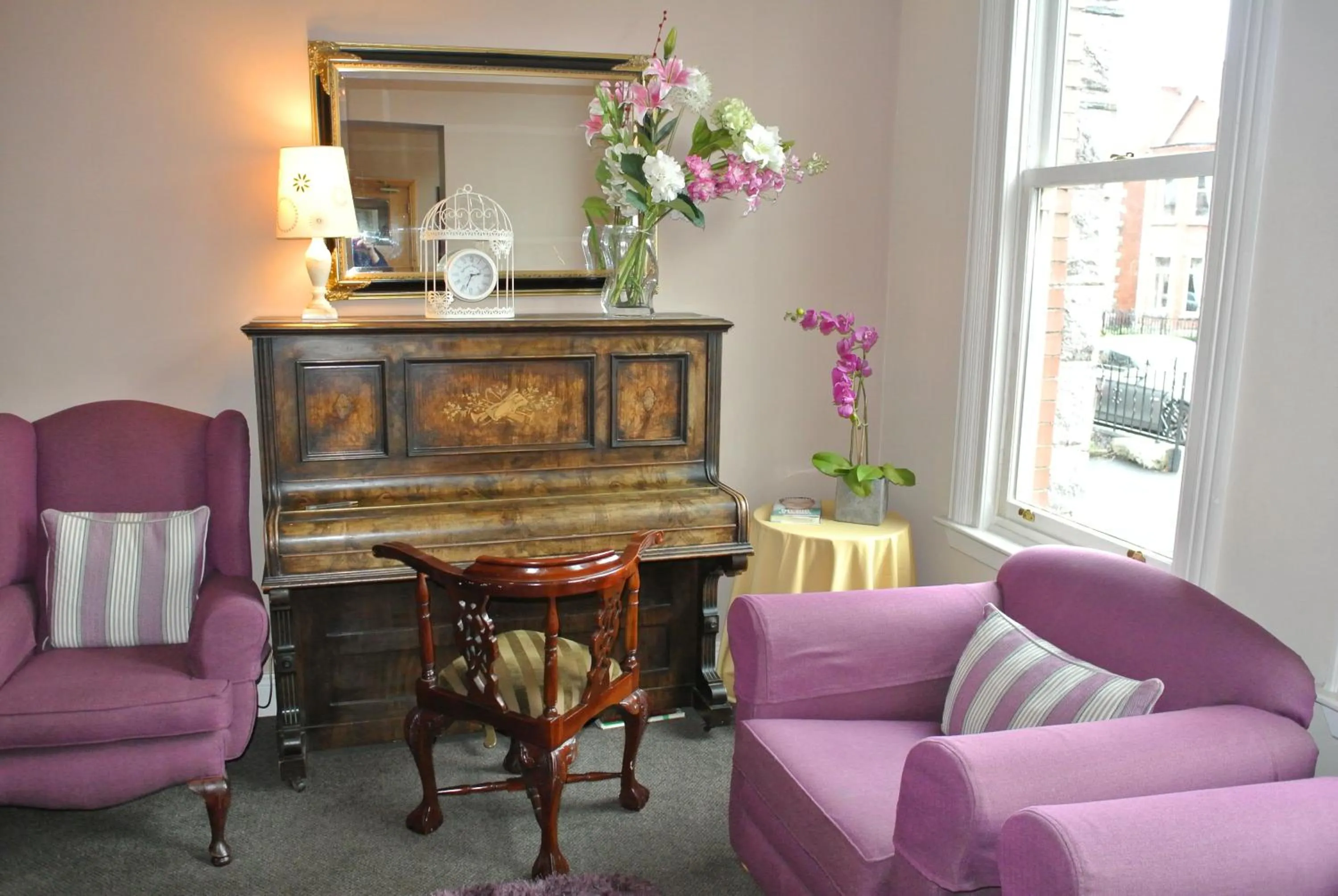 Living room in Egans House