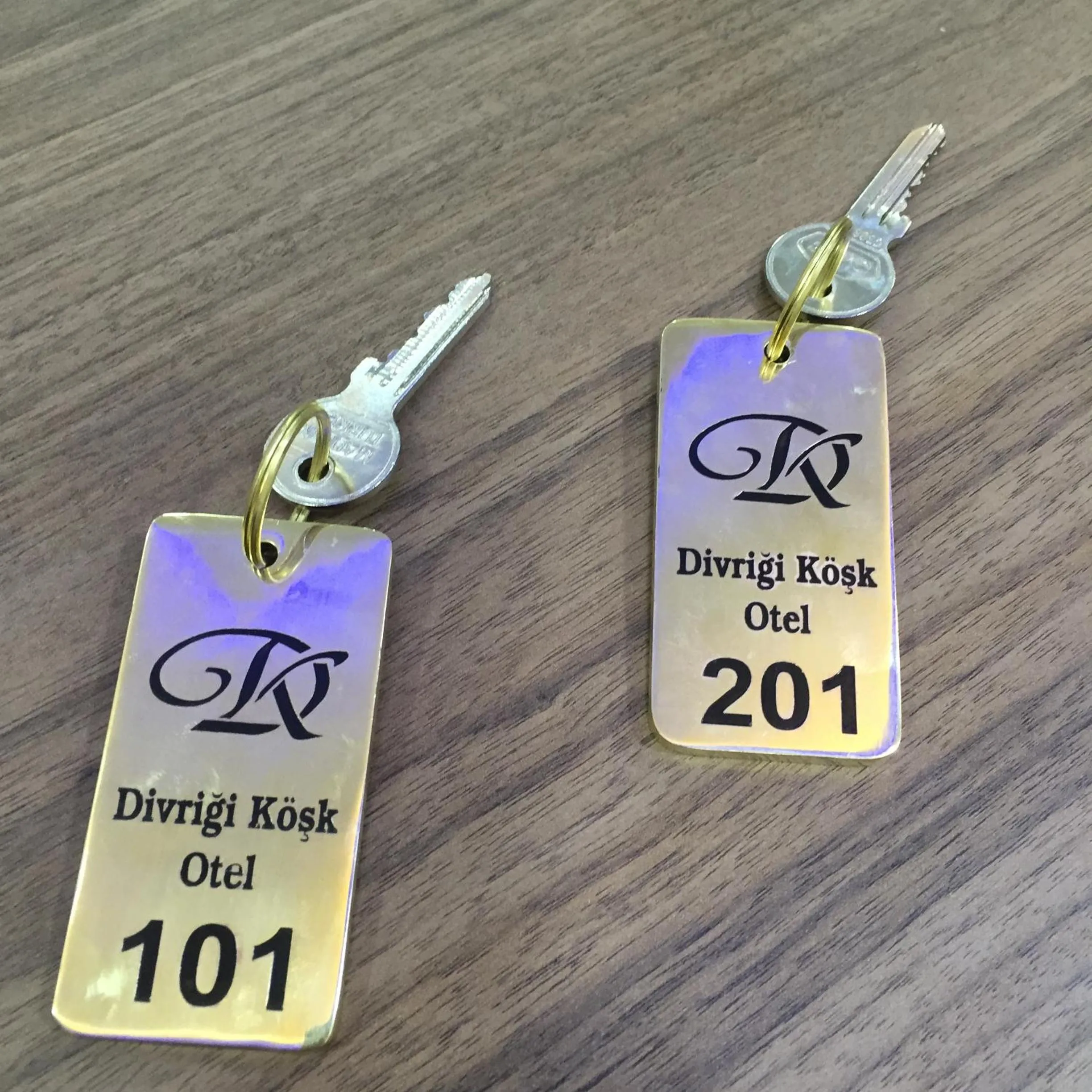 Logo/Certificate/Sign in Divrigi Kosk Hotel