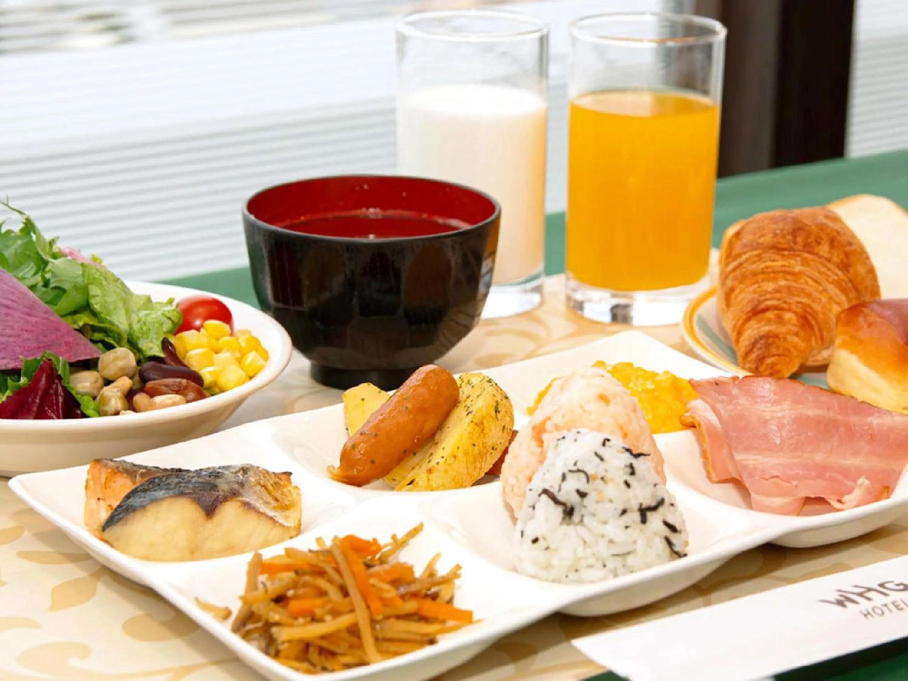 Breakfast in Kanku Izumiotsu Washington Hotel