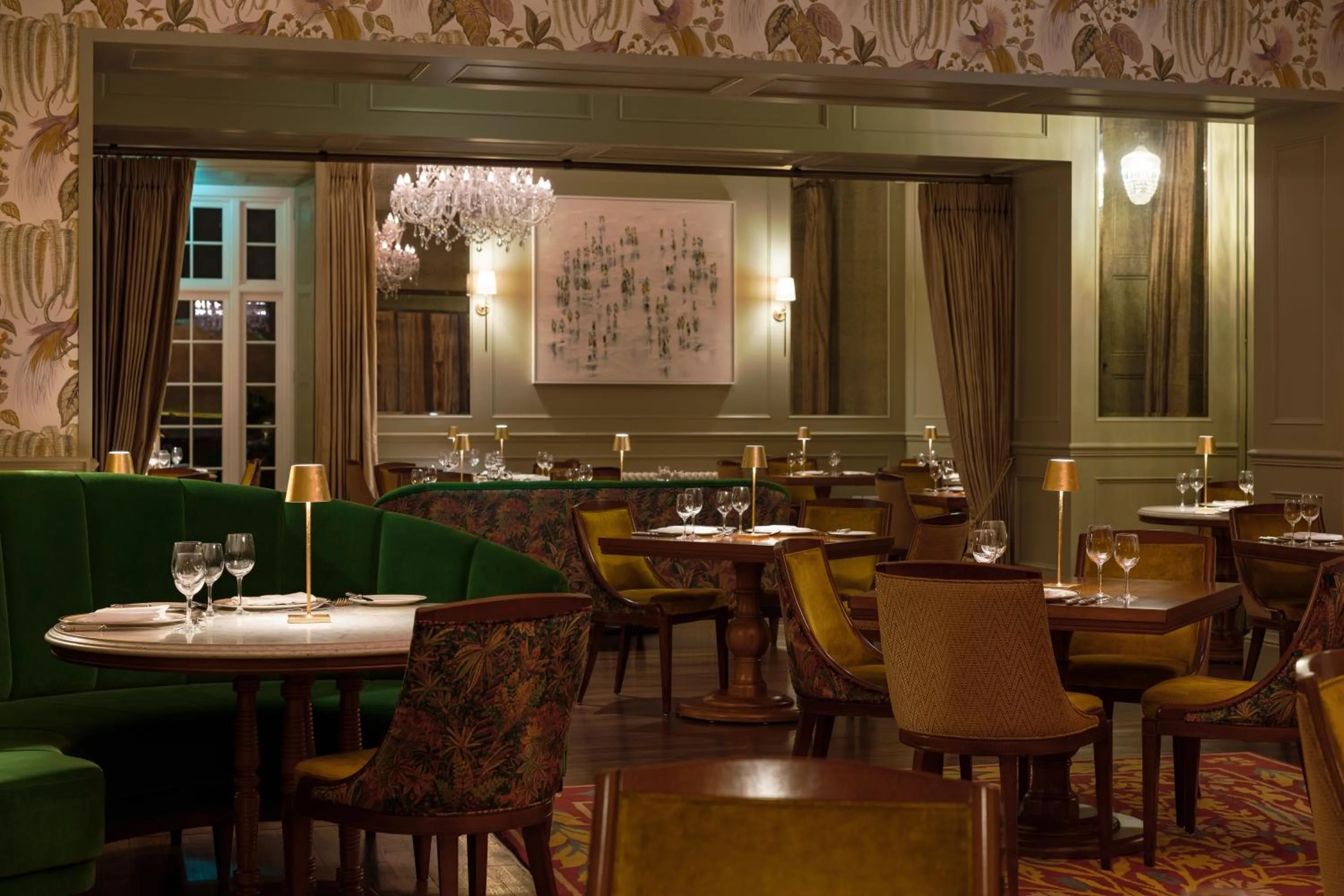 Dining area in Dunbrody Country House Hotel