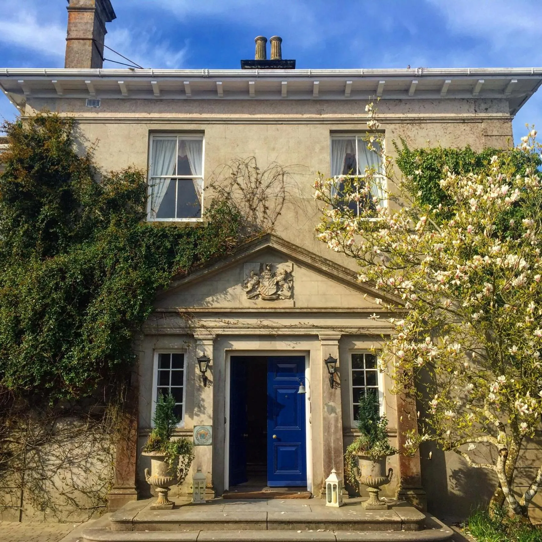 Property building in Dunbrody Country House Hotel