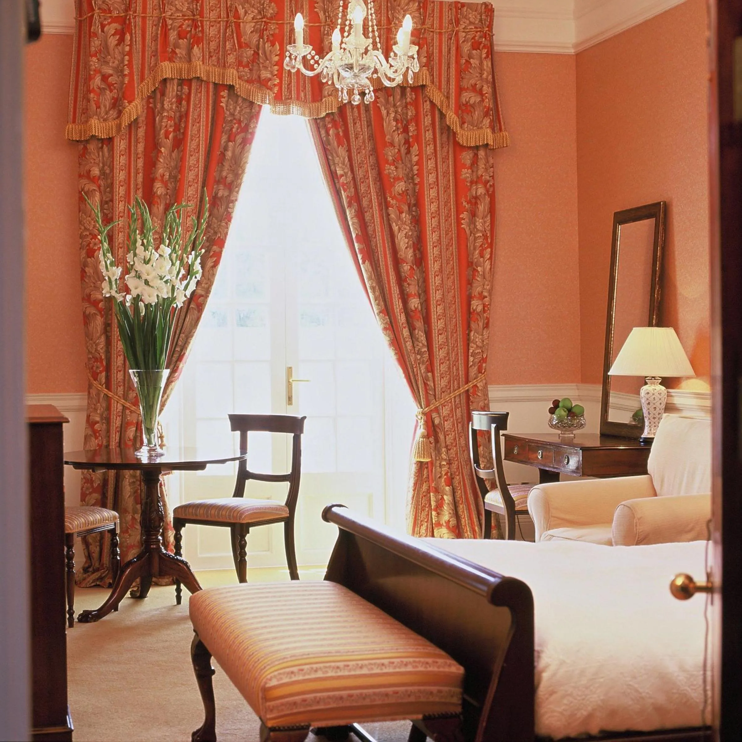 Bed in Dunbrody Country House Hotel