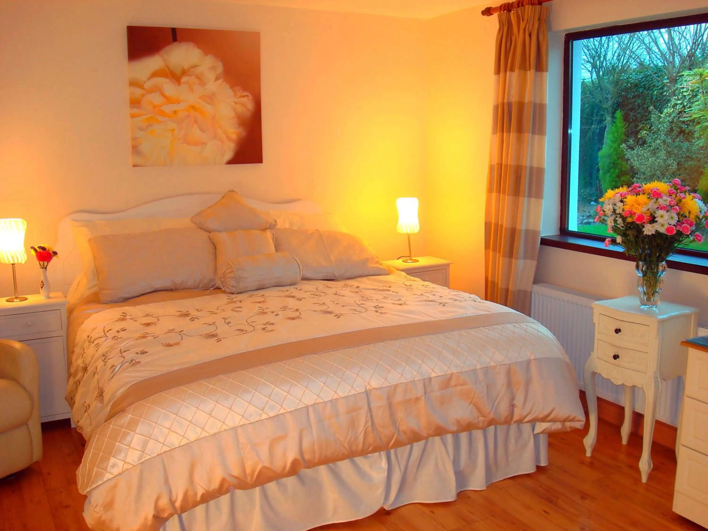 Bed in Athlumney Manor Guest Accommodation