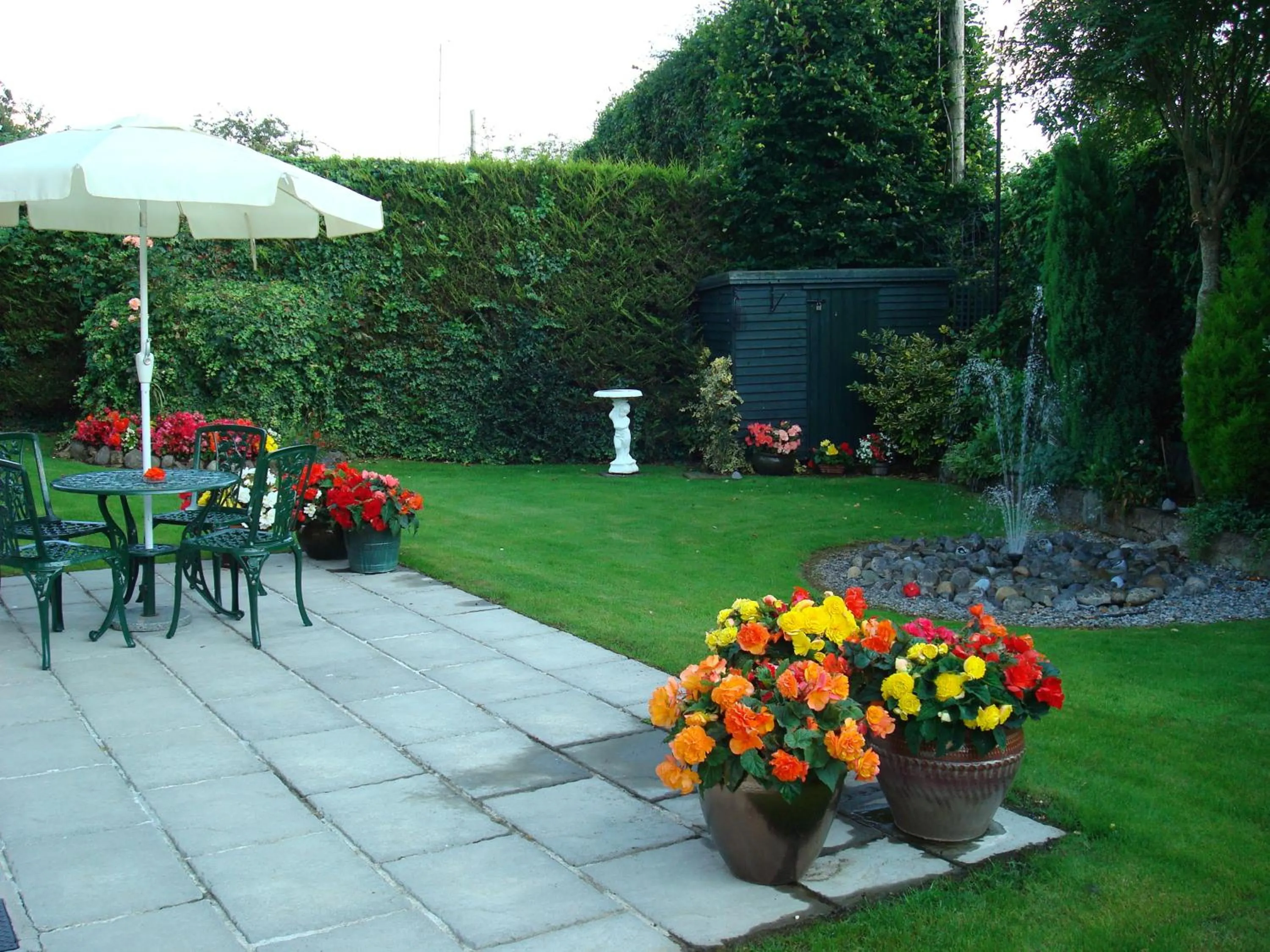 Patio in Athlumney Manor Guest Accommodation