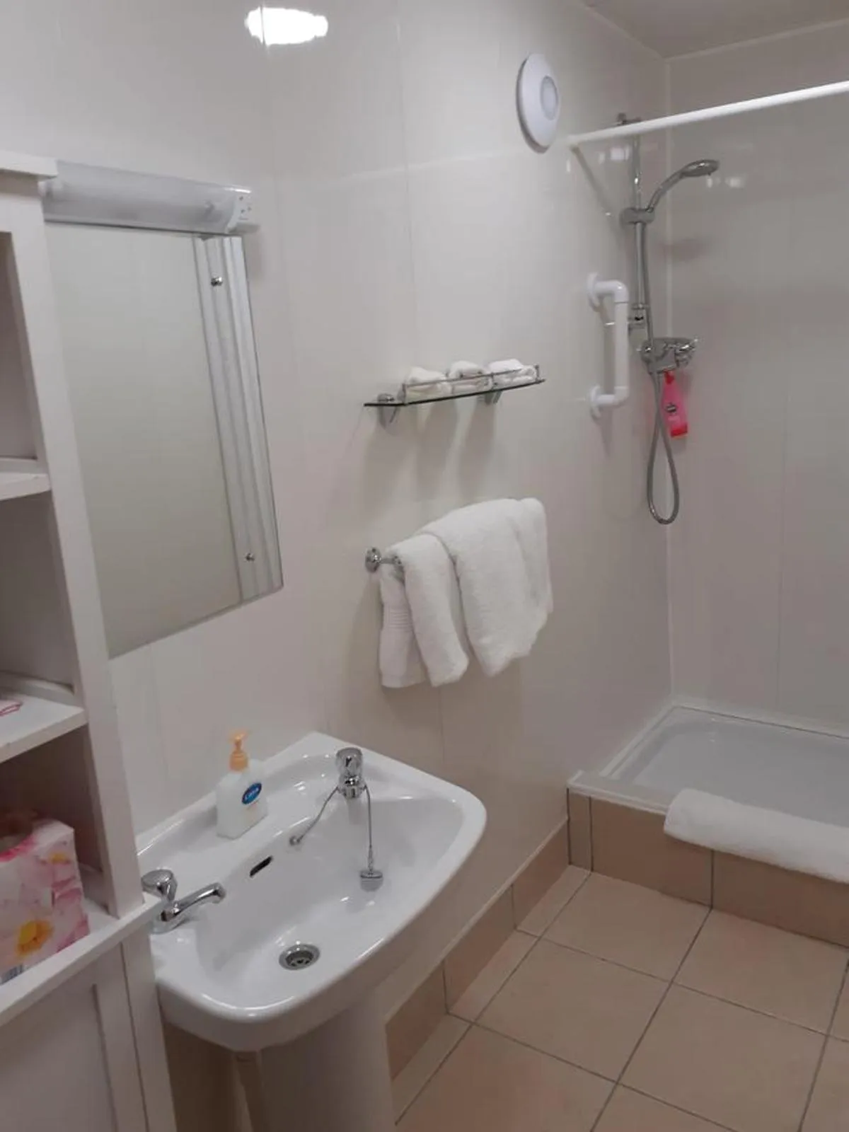 Shower in Athlumney Manor Guest Accommodation