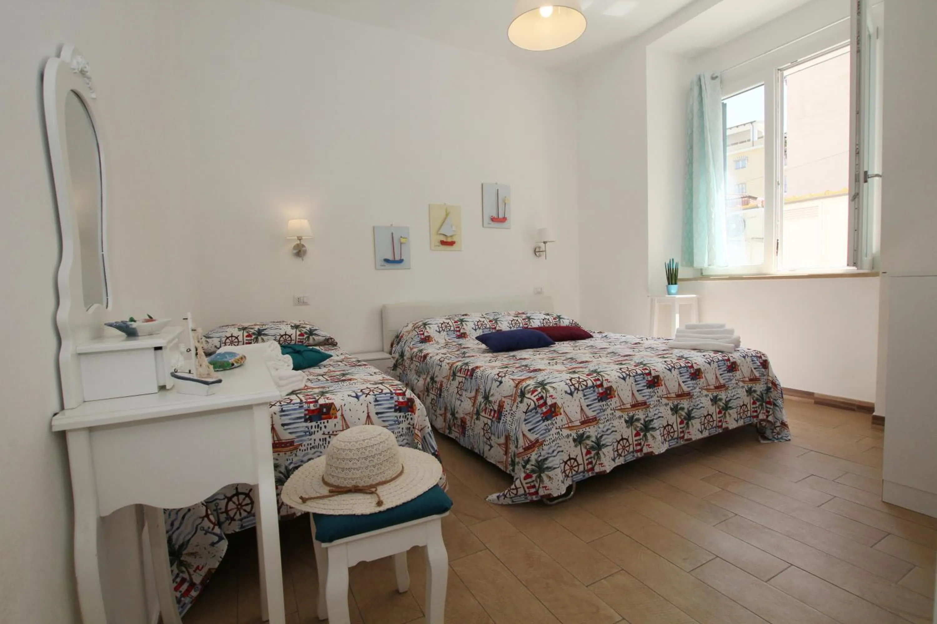 Triple Room with Balcony in Casa Calieri