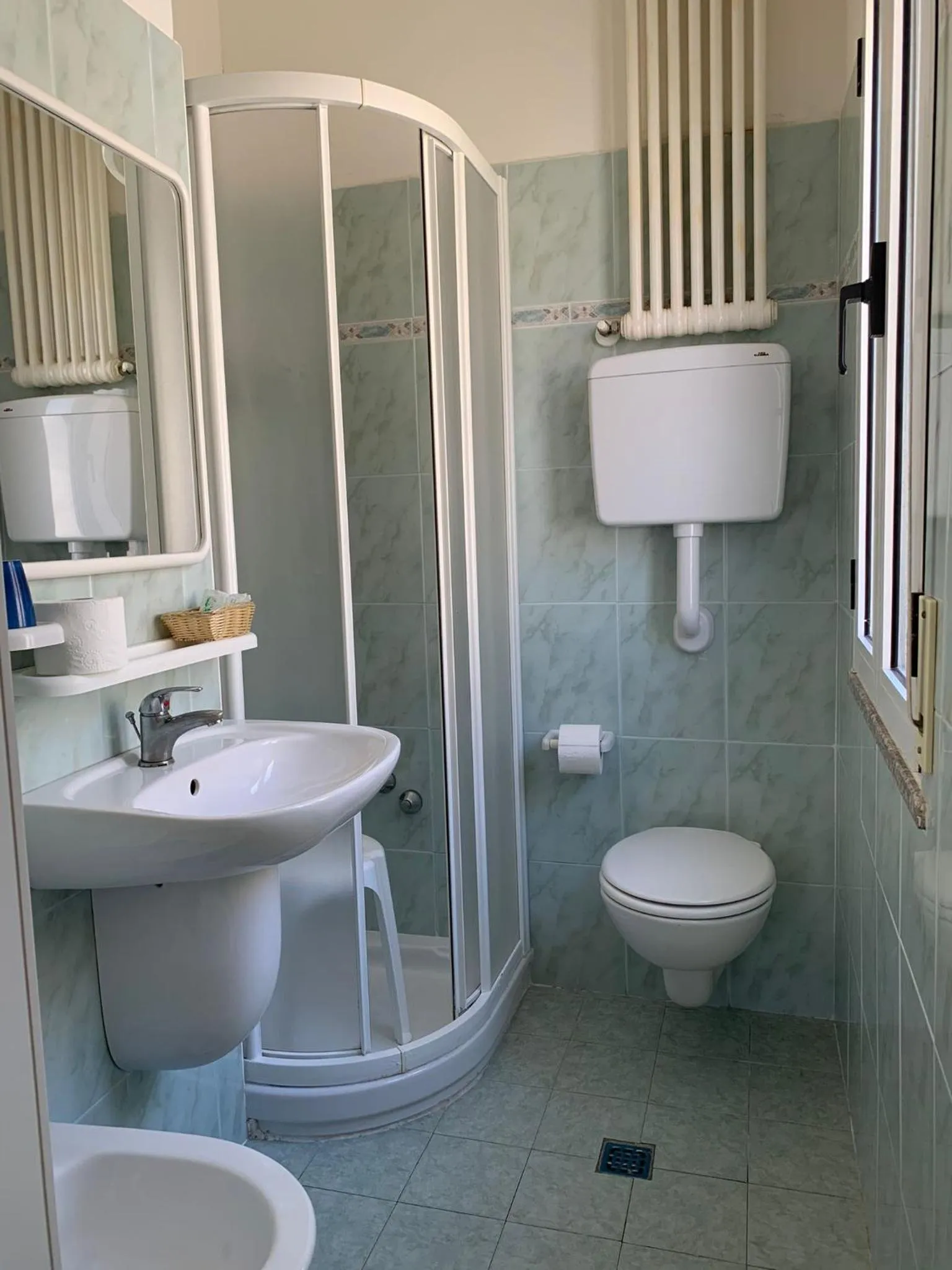 Bathroom in Hotel Tre Grazie