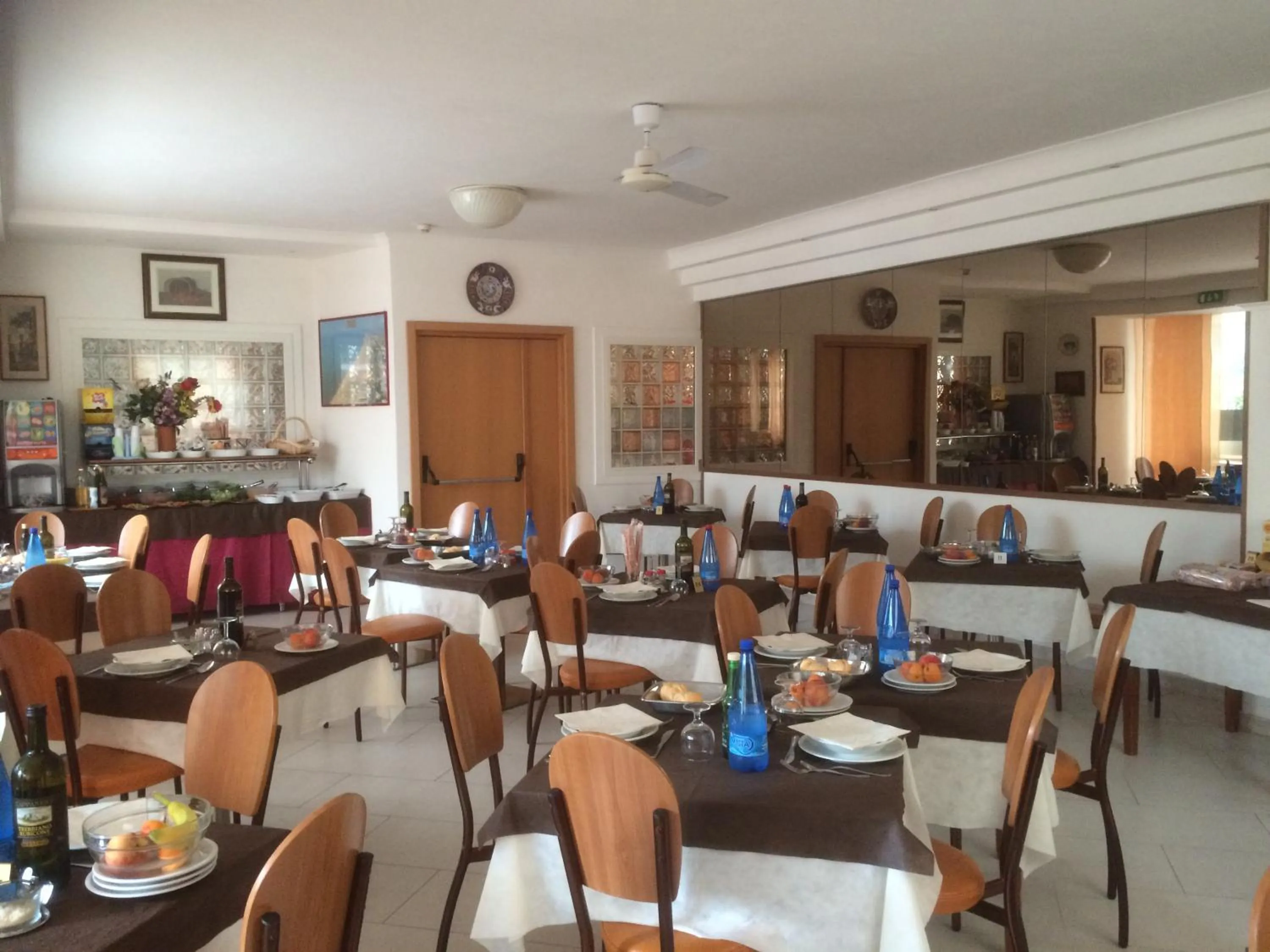 On site in Hotel Tre Grazie