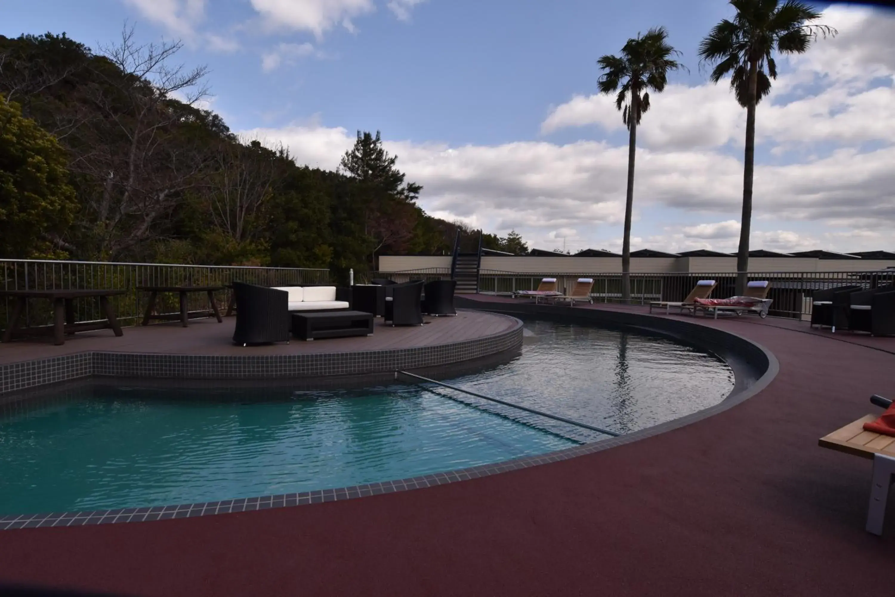 Pool view in Alaise De Bale Shirahama Pool view in Alaise De Bale Shirahama