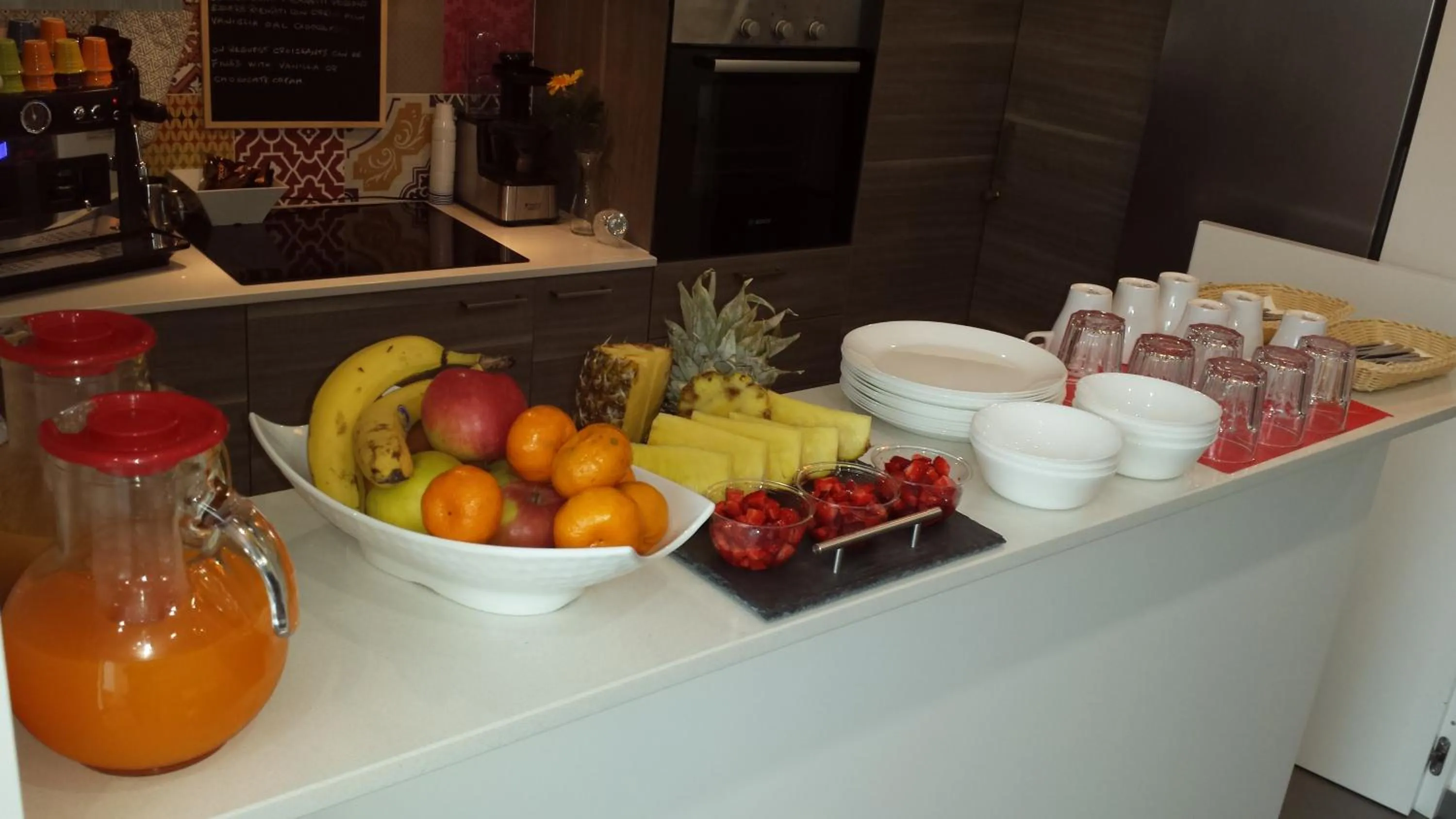 Food and drinks in Residence Dei Viali