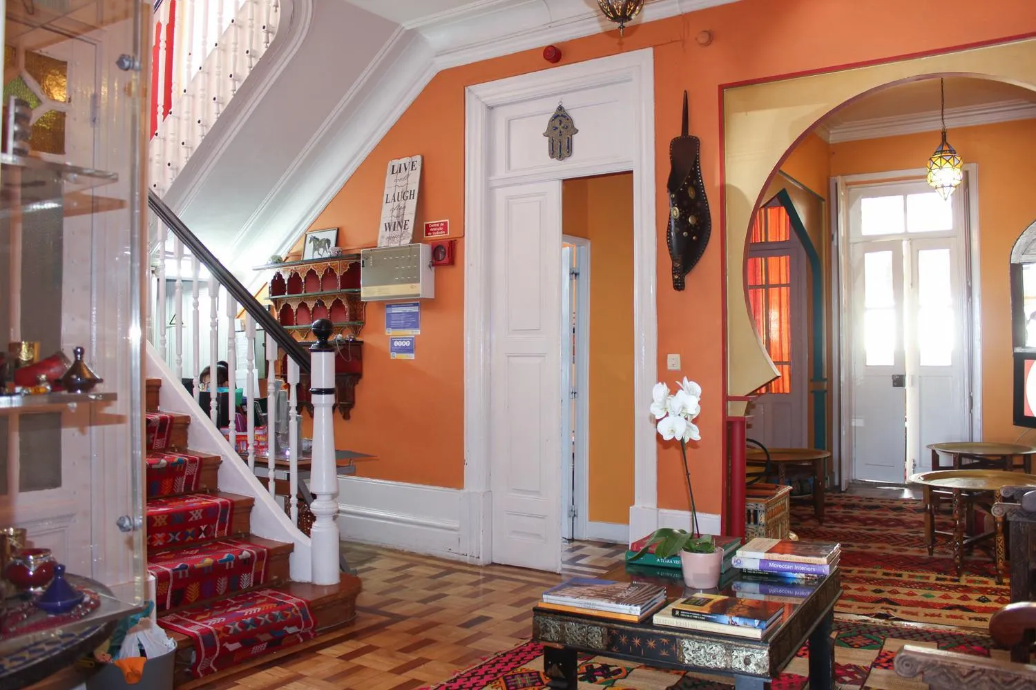 Communal lounge/ TV room in Porto Riad - Guest House