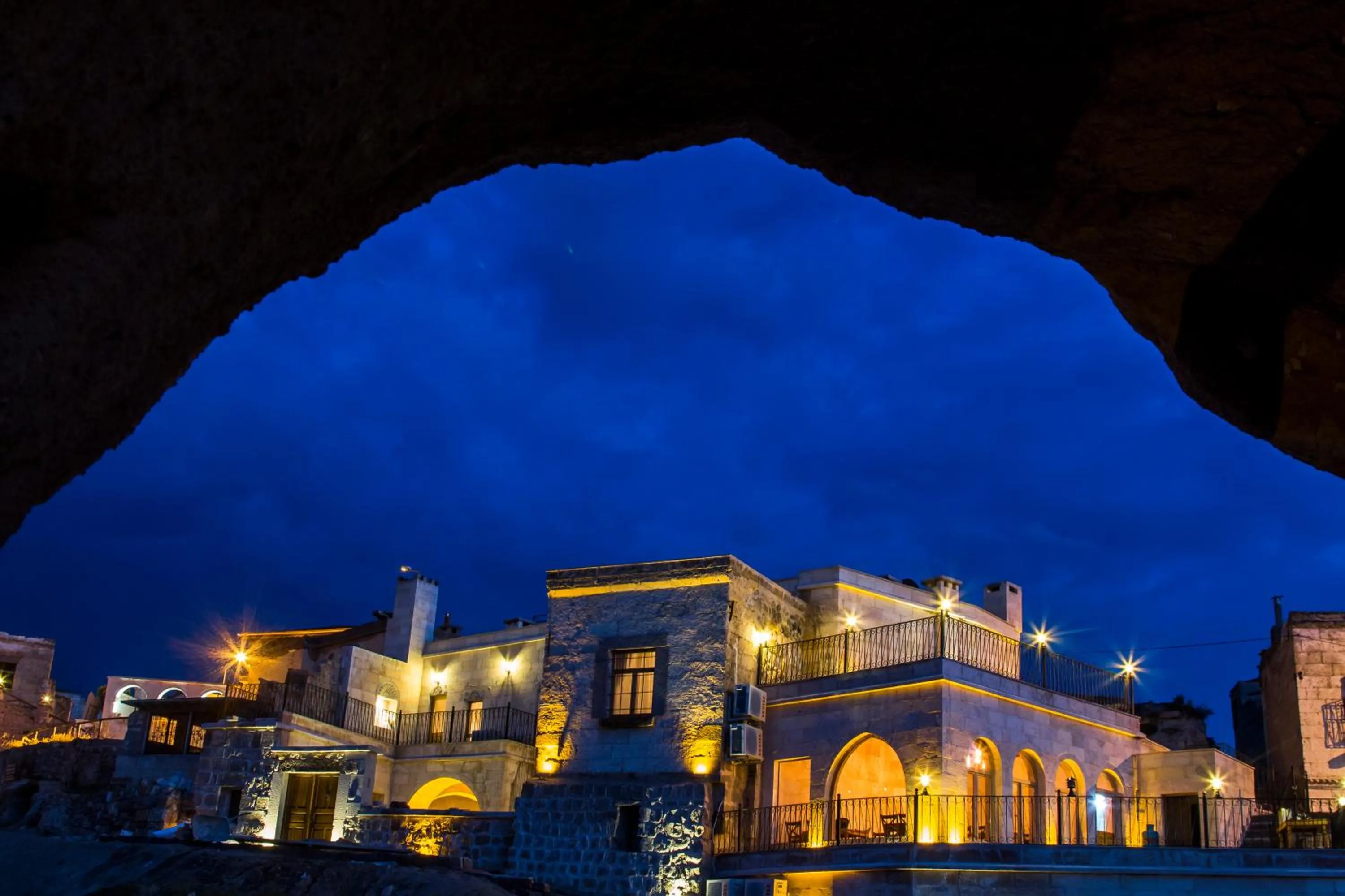 Property building in Caldera Cave Hotel