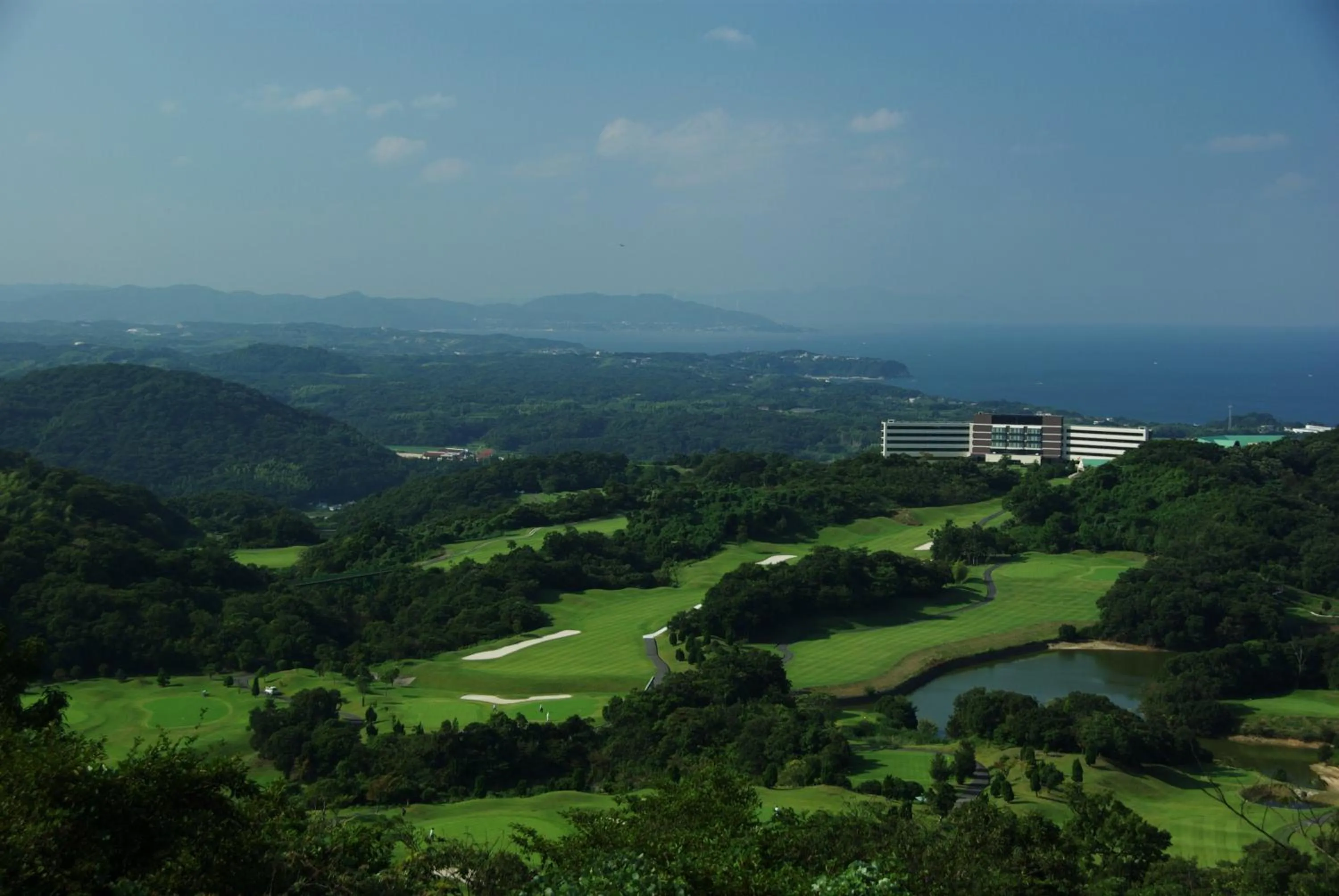 Bird's eye view, Bird's-eye View in Spring Golf and Art Resort Awaji
