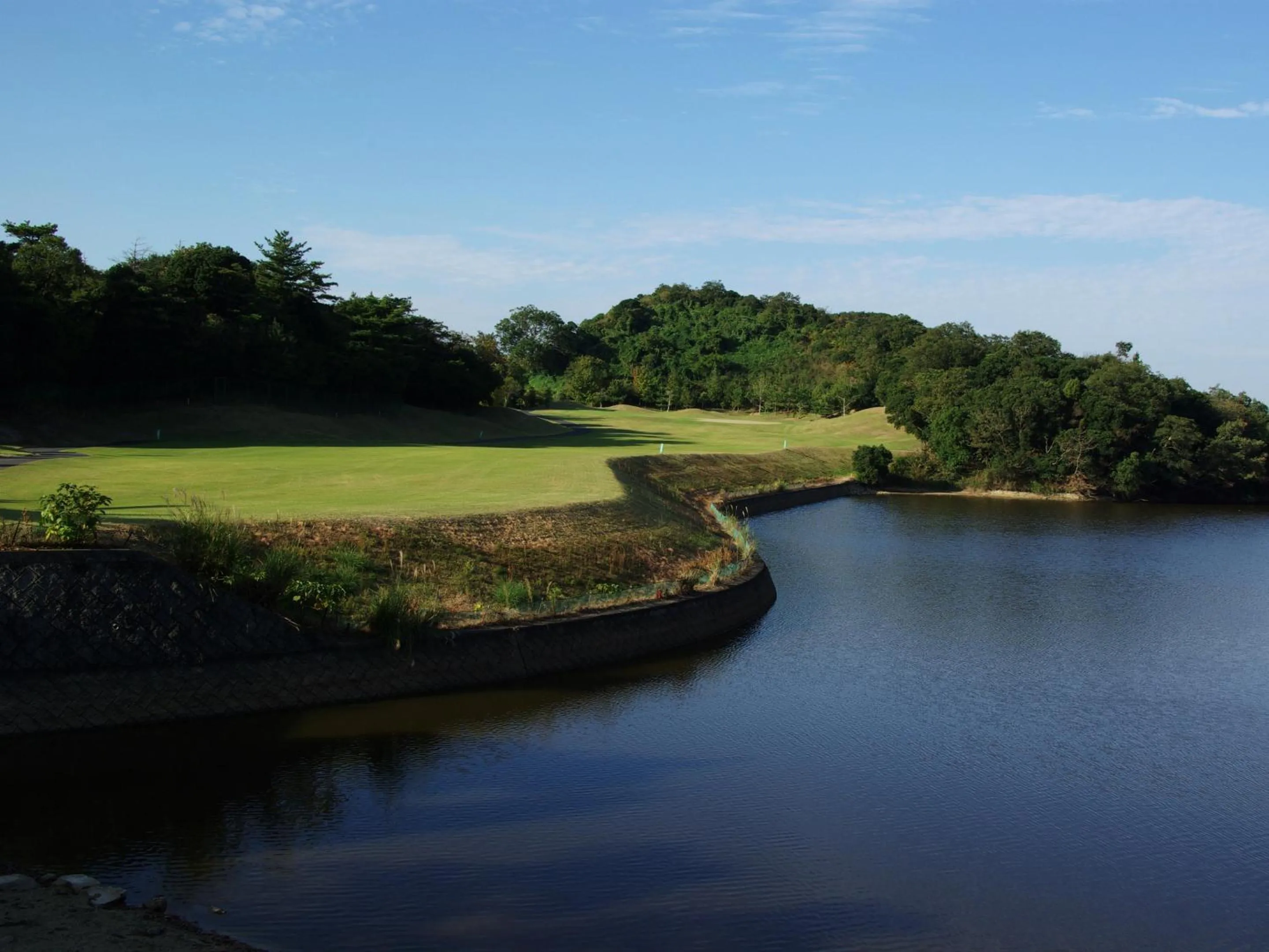 Golfcourse, Natural Landscape in Spring Golf and Art Resort Awaji