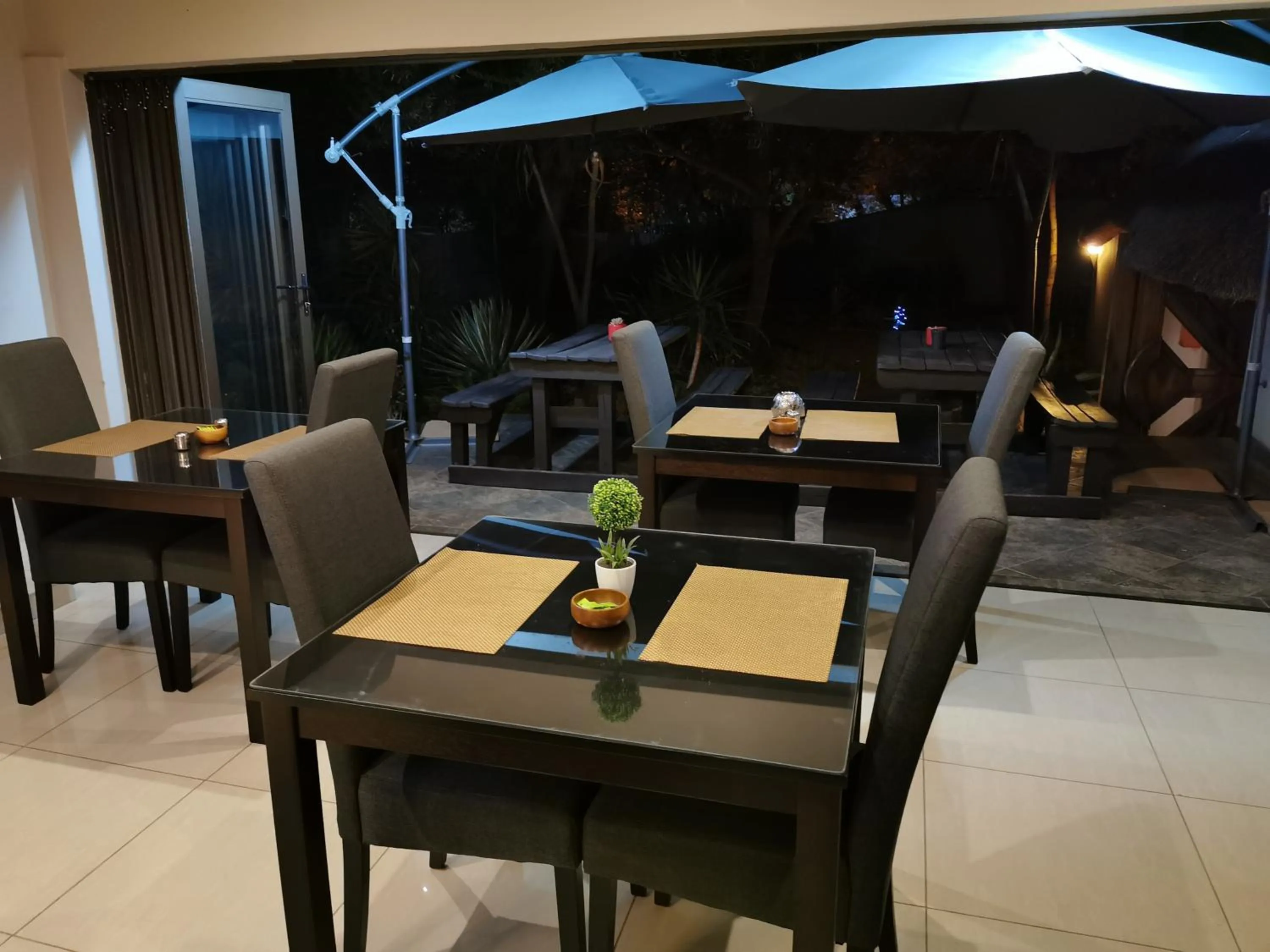 Patio in Aerotropolis Guest Lodge