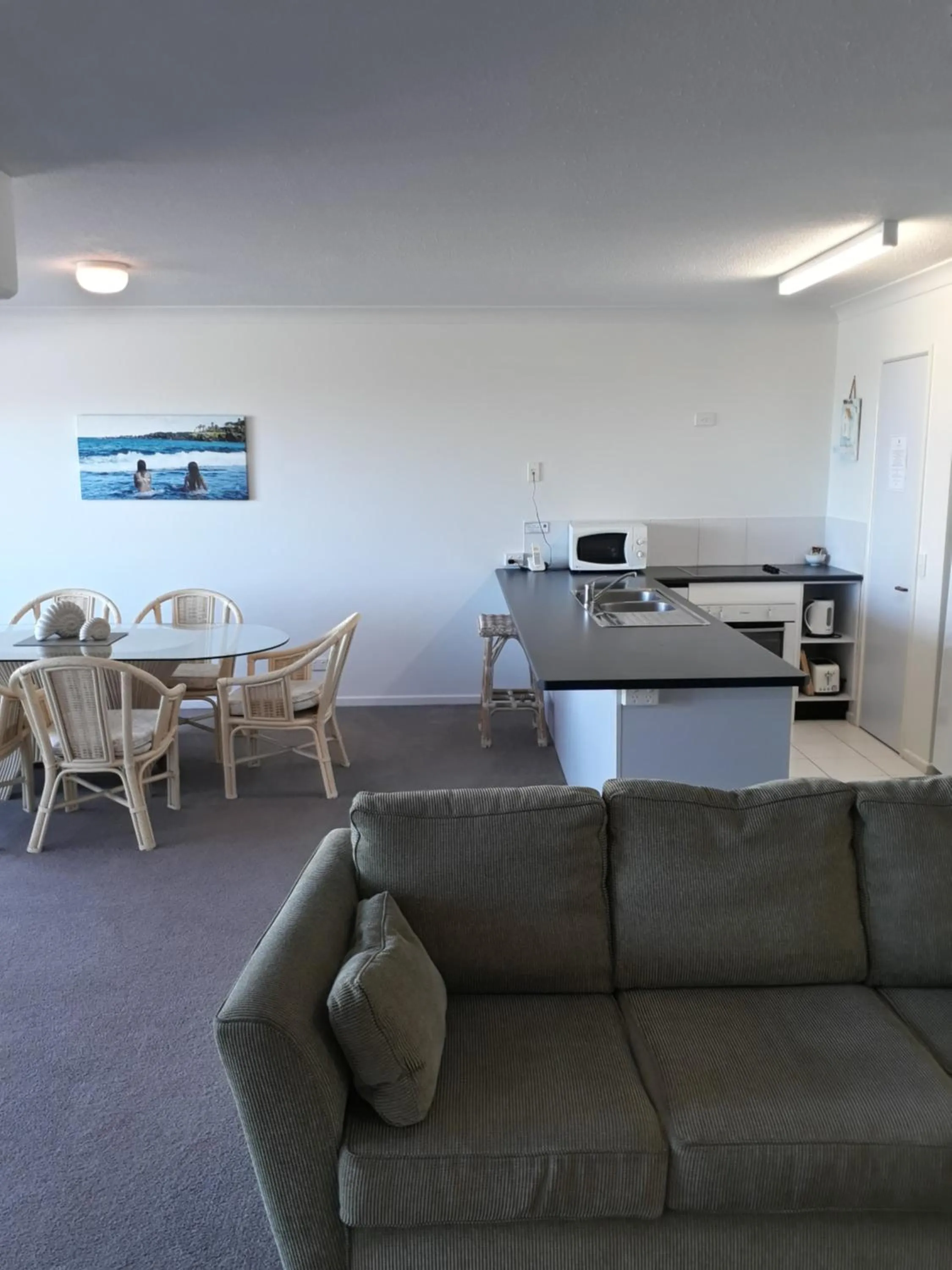 Living room in Pandanus Coolum Beach
